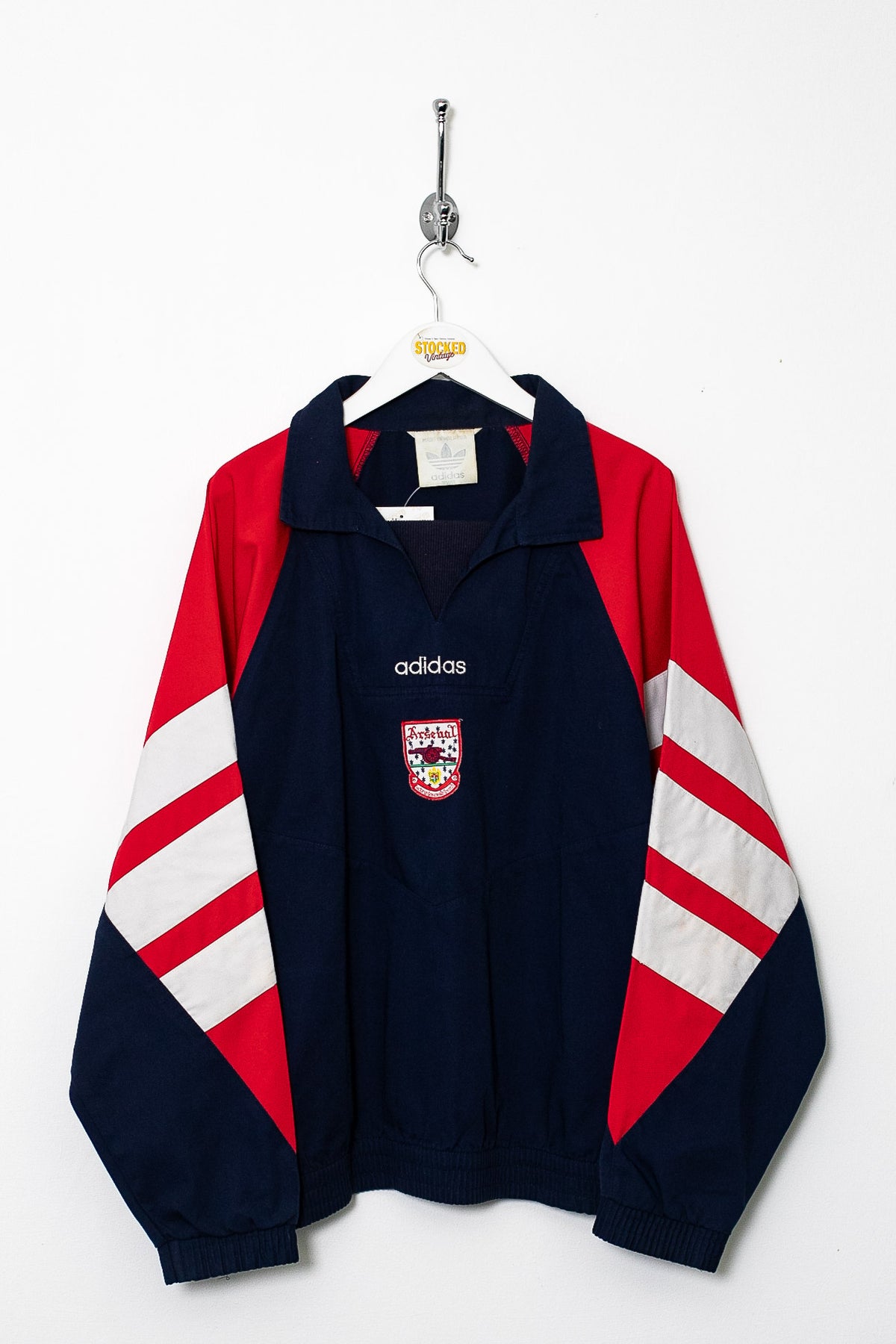1990/92 Adidas Arsenal Drill Pullover (M)