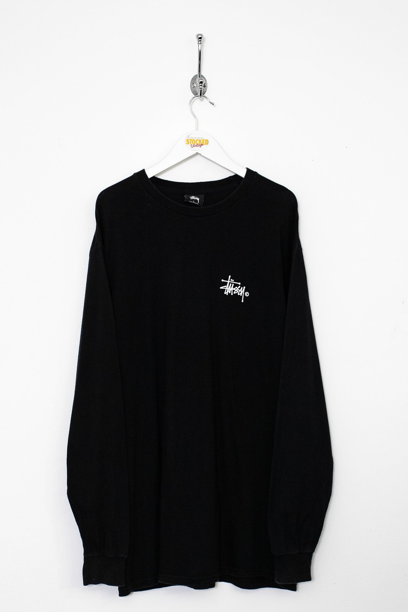 Stussy Long Sleeve Tee L Stocked Vintage