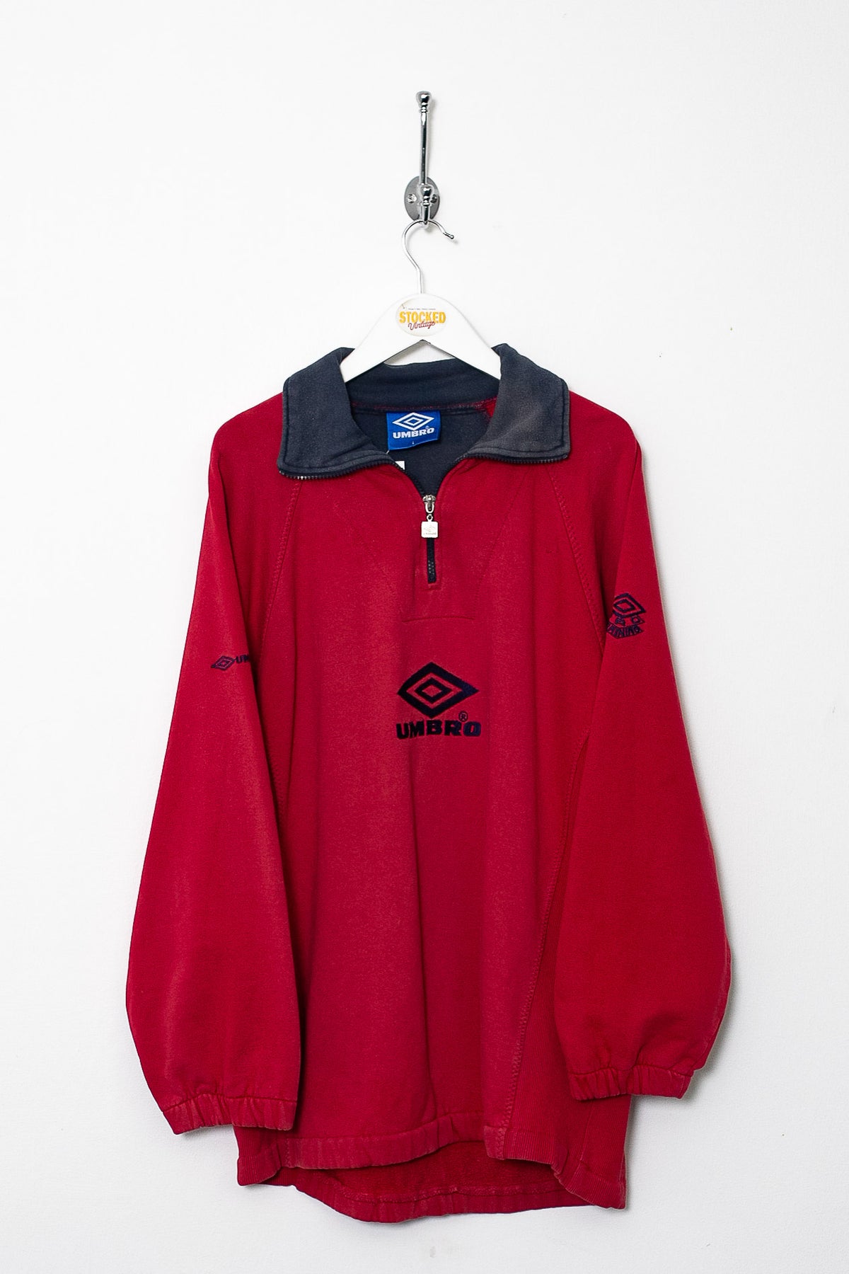 90s Umbro 1/4 Zip Sweatshirt (L)