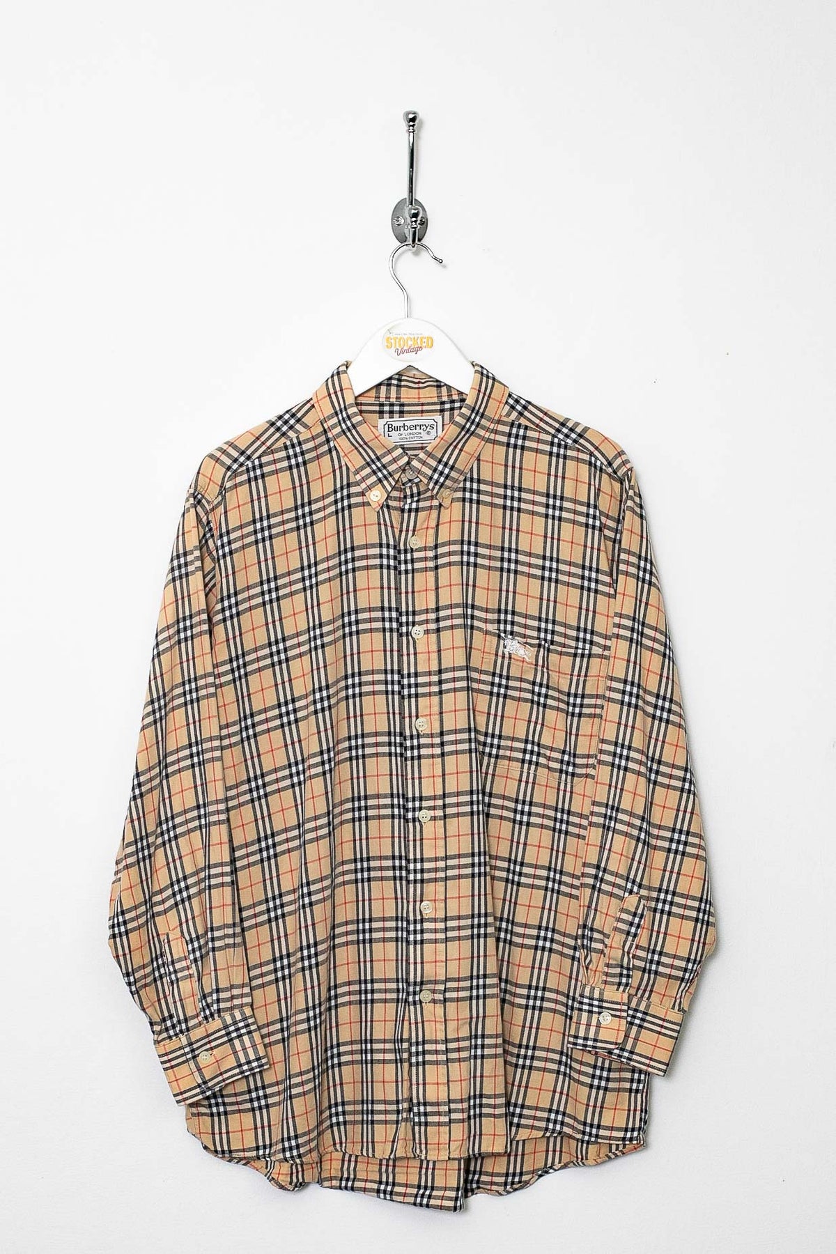 90s Burberry Nova Check Shirt (S)
