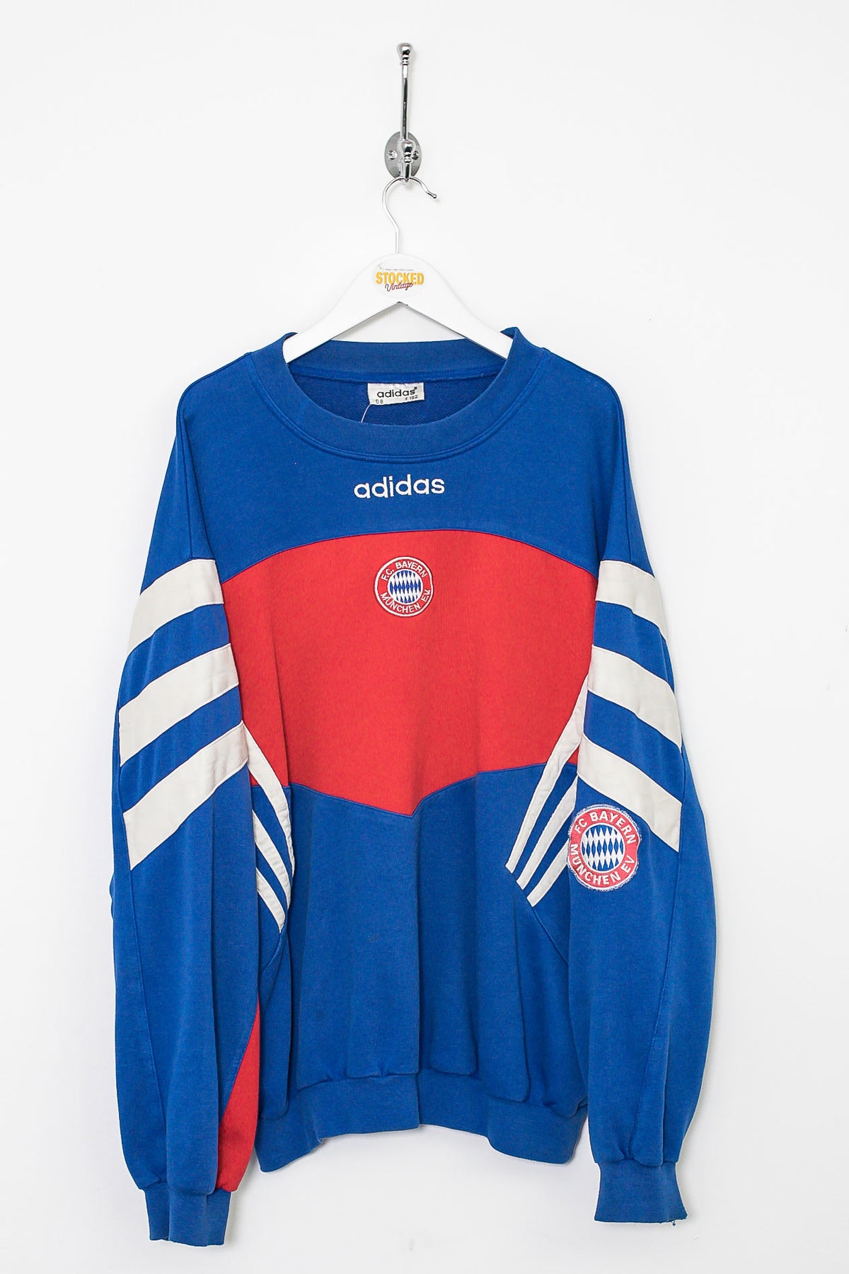 90s Adidas Bayern Munich Sweatshirt (XL) – Stocked Vintage