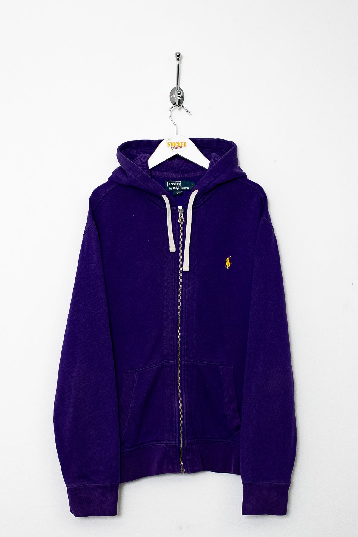 00s Ralph Lauren Zipped Hoodie (L)