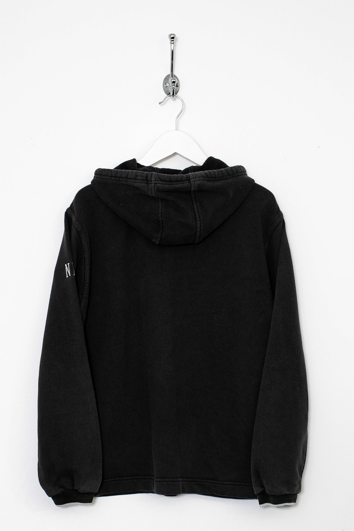 トップス Nike black zip up hoodie 90s 00s Nike 90s Vintage Zip Hoodie Black L – Peeces