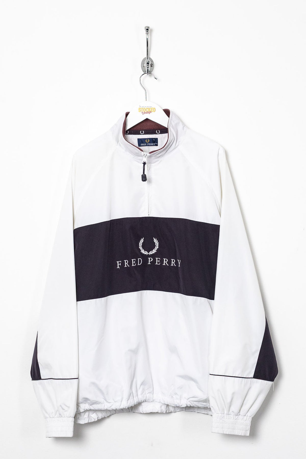 00s Fred Perry 1/4 Zip Jackets (L)