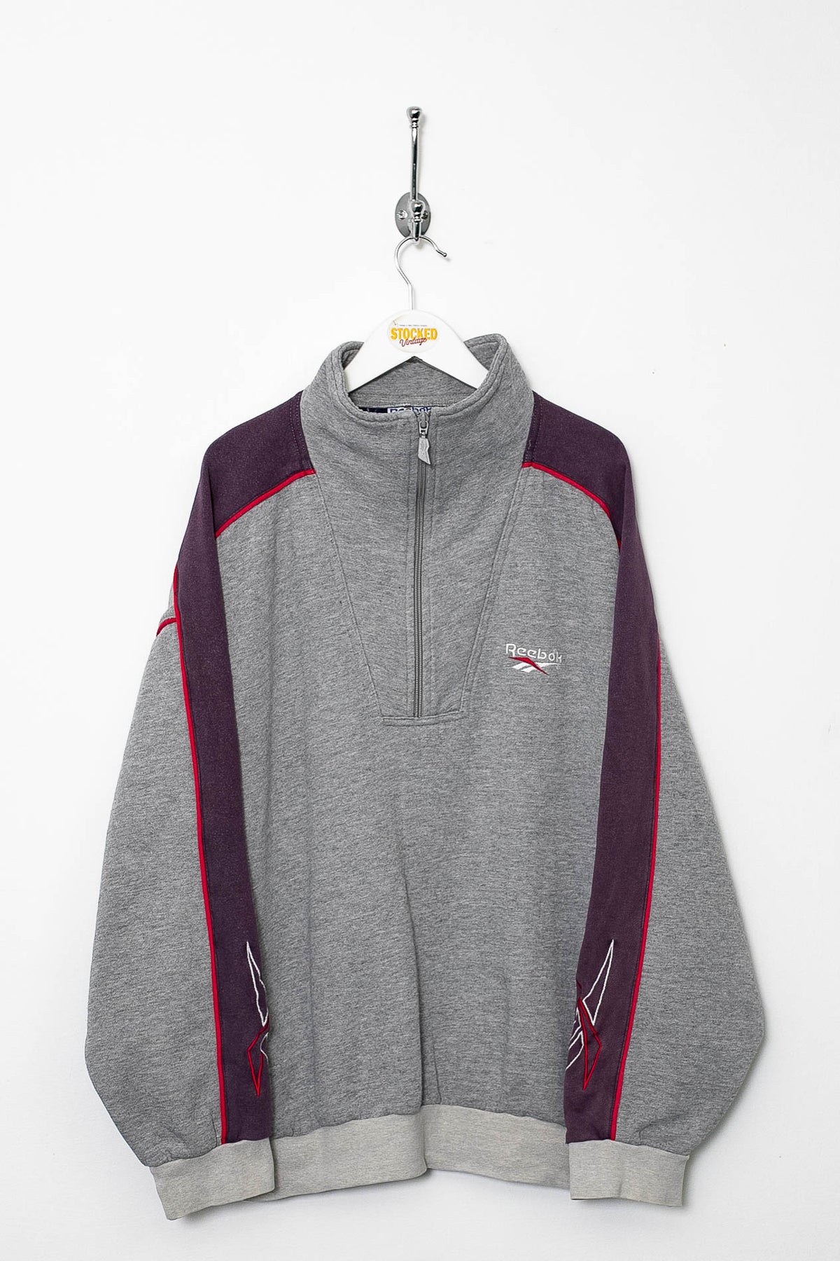00s Reebok 1/4 Zip Sweatshirt (XL)
