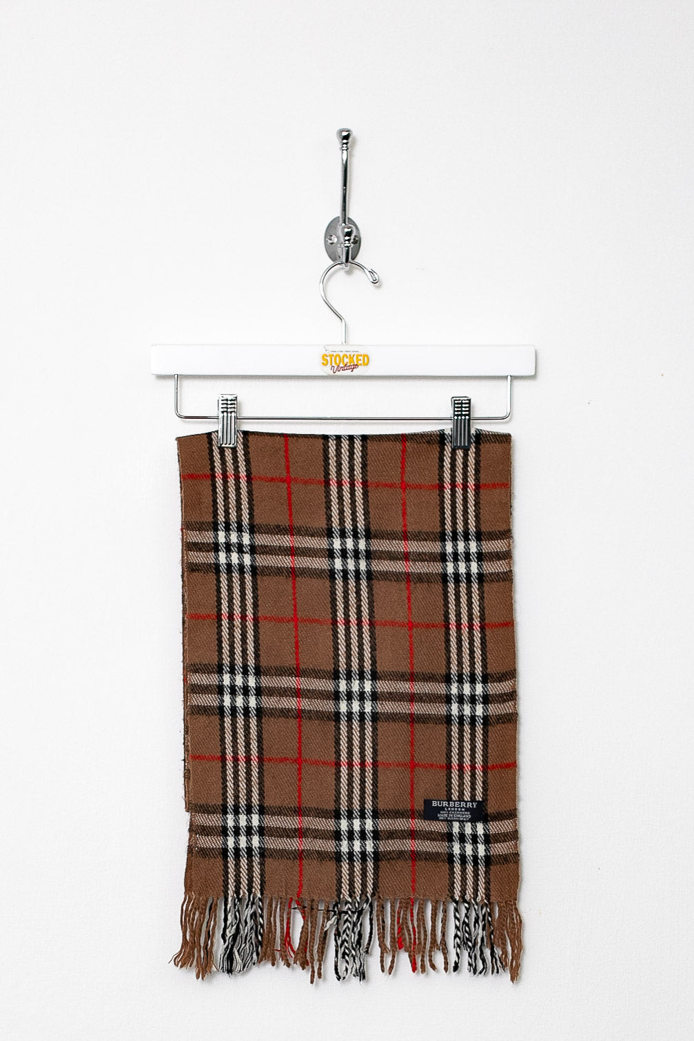 Burberry Nova Check Cashmere Scarf