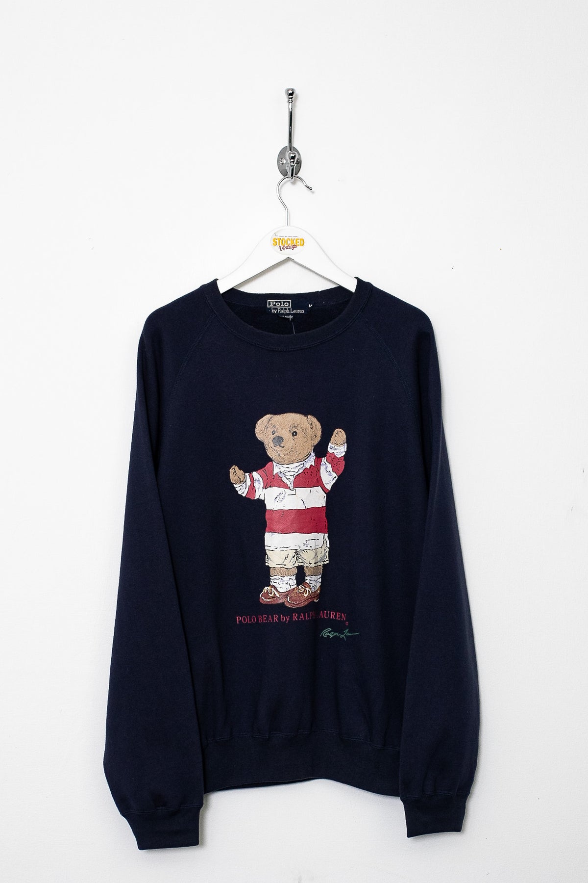 00s Ralph Lauren Polo Bear Sweatshirt (M)