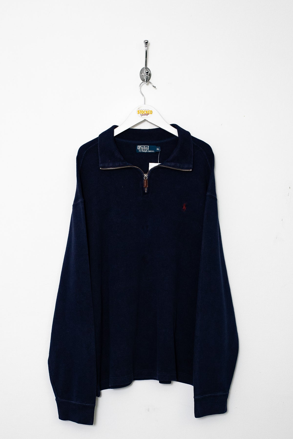 00s Ralph Lauren 1/4 Zip Sweatshirt (XL)