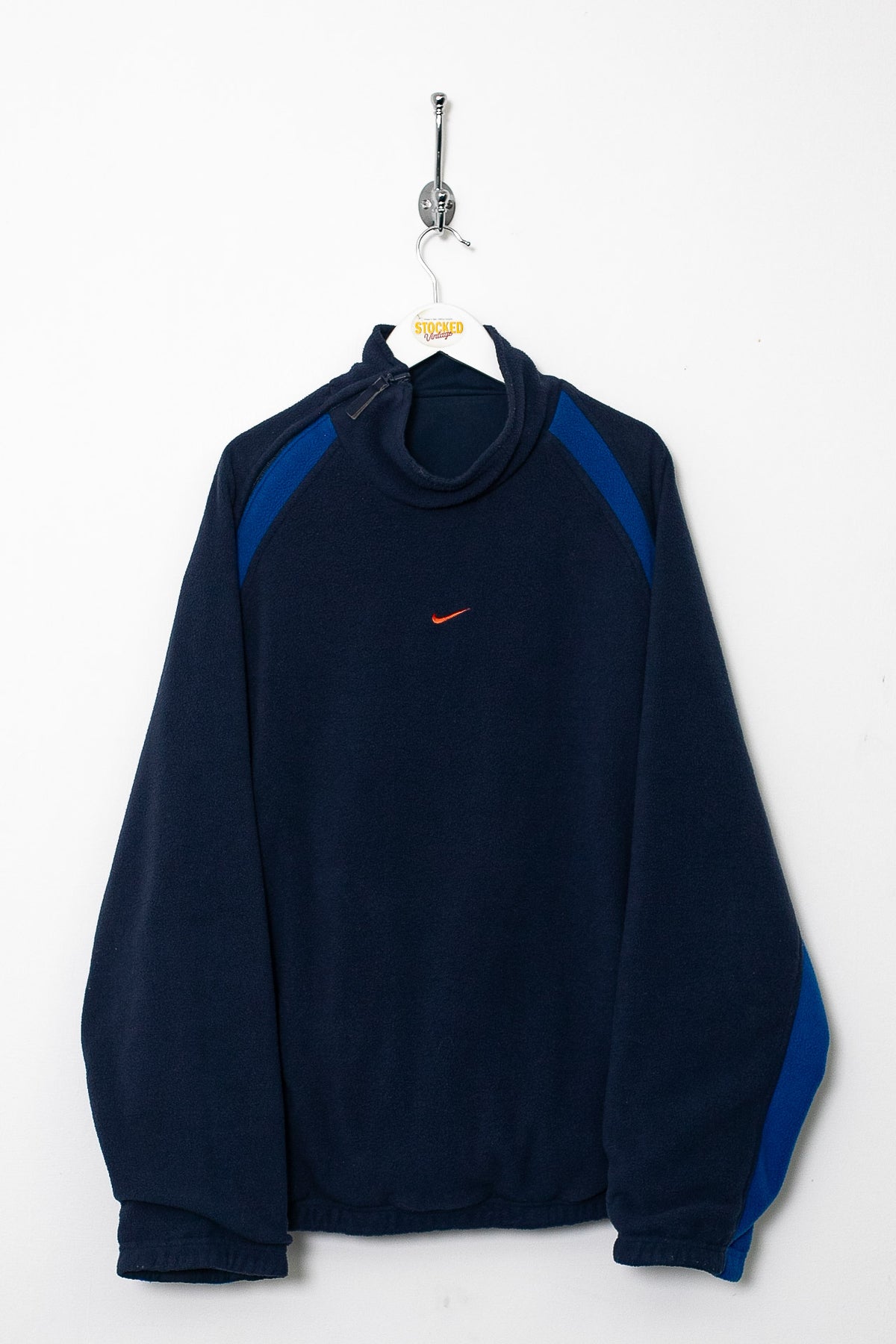 Rare 00s Nike Reversible Asymmetric Fleece Jacket (L)