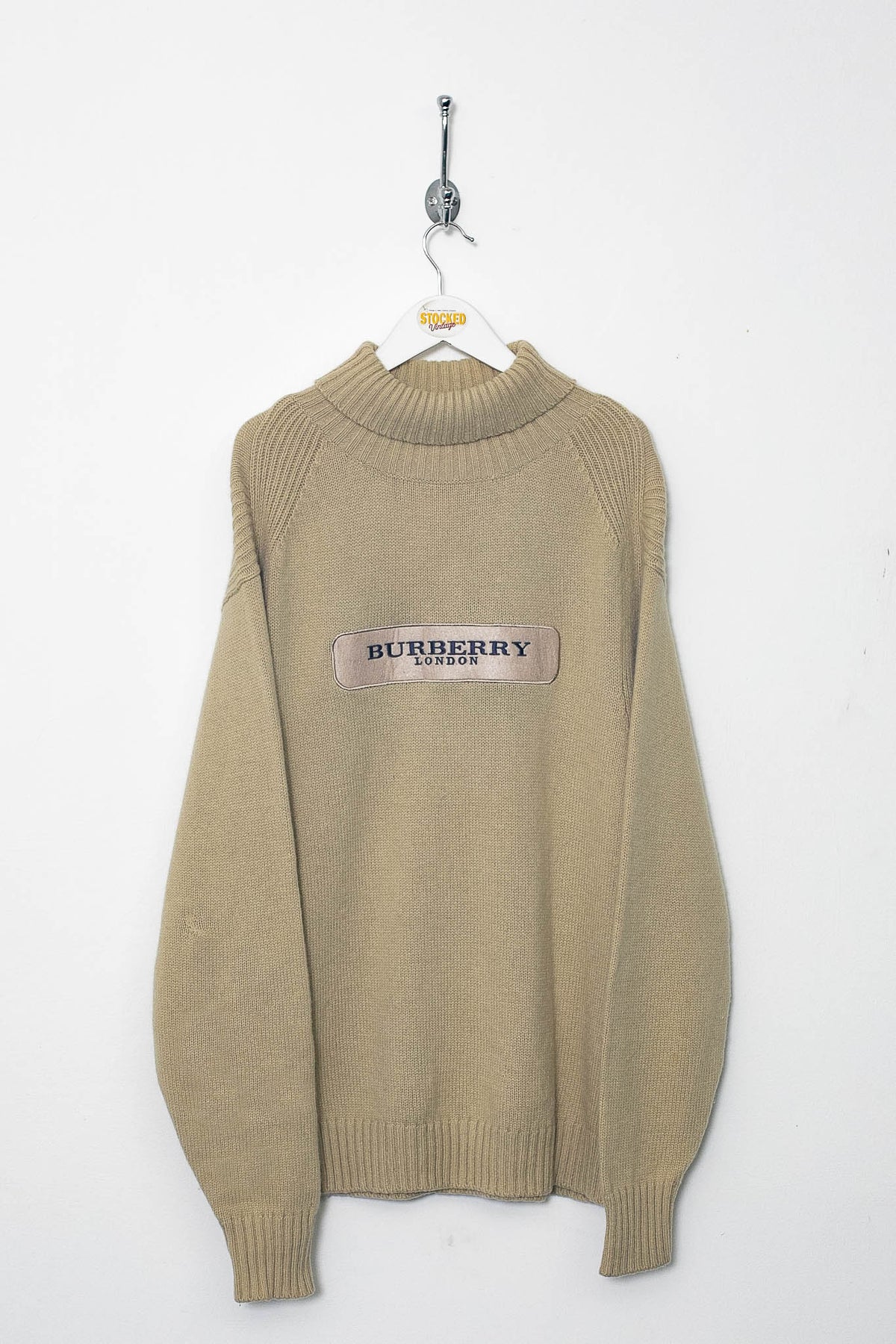 00s Burberry Turtle Neck Jumper (XL)
