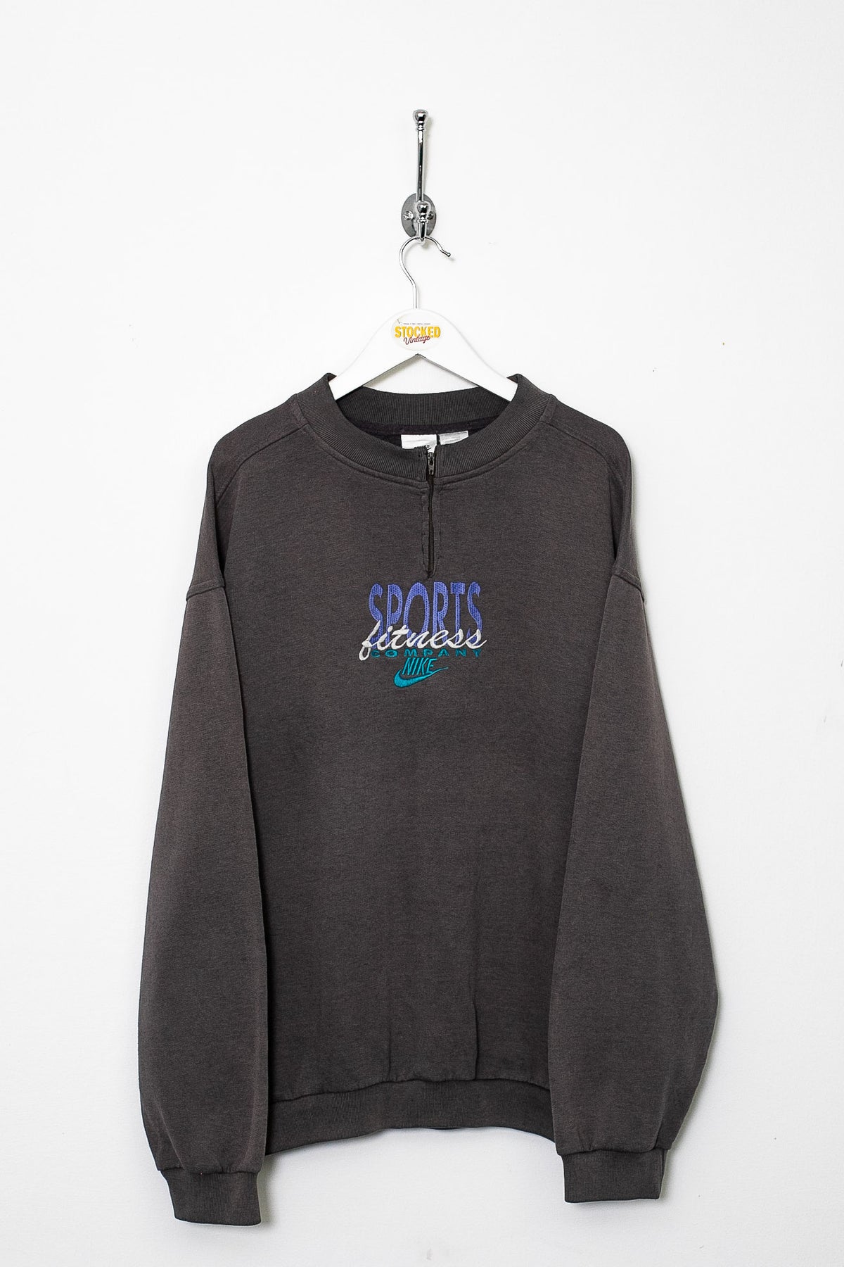 90s Nike 1/4 Zip Sweatshirt (L)