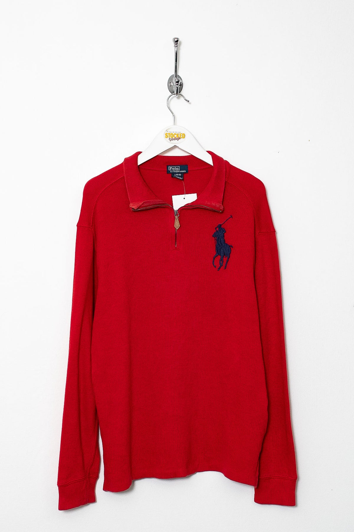 Womens 00s Ralph Lauren 1/4 Zip Sweatshirt (M)