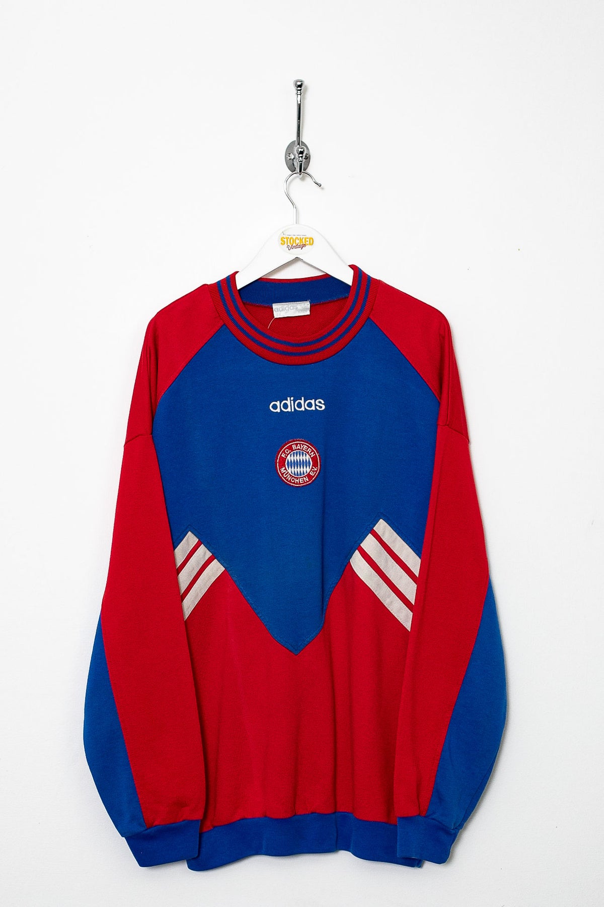 90s Adidas Bayern Munich Training Sweatshirt (L)