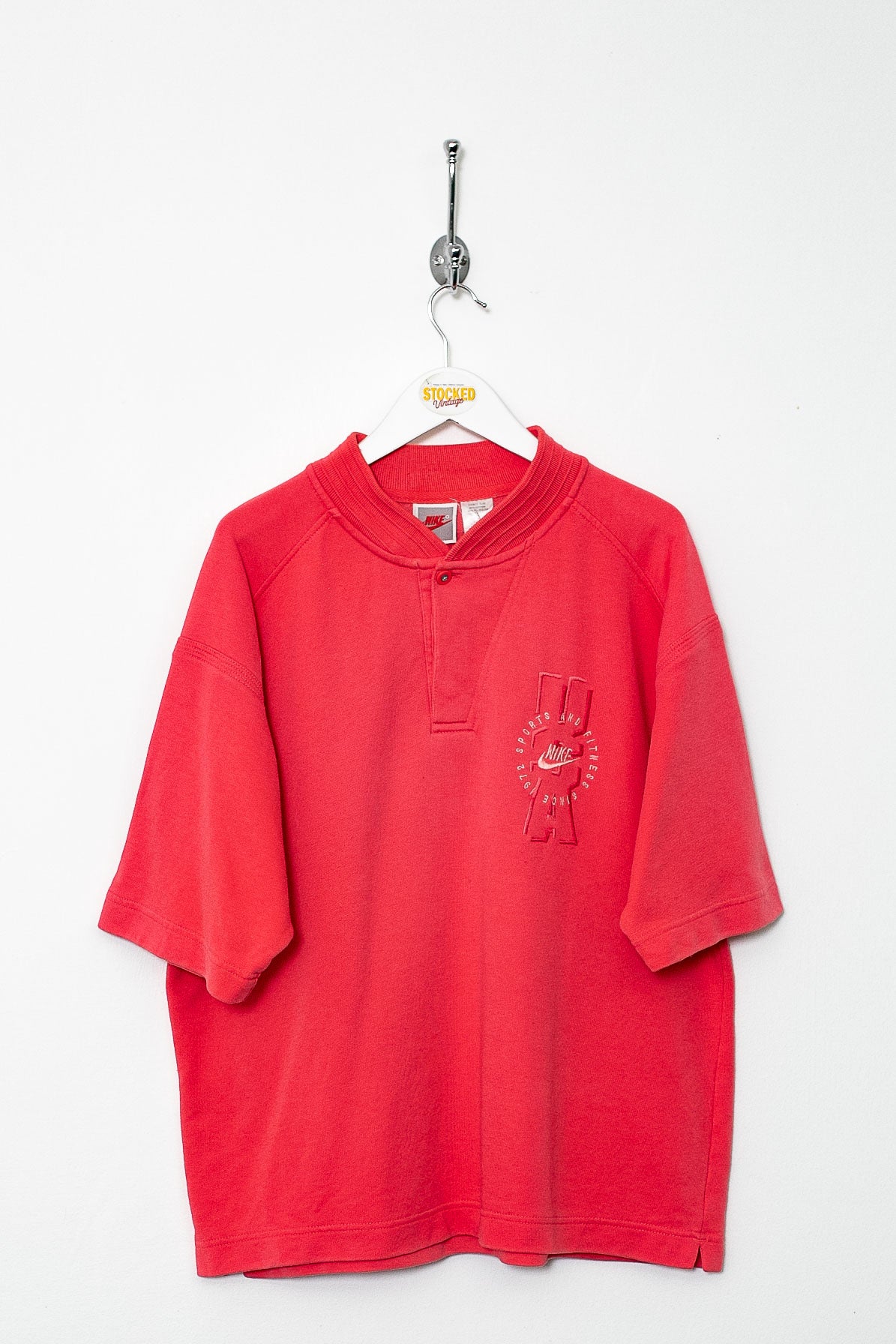 90s Nike Short Sleeve Sweatshirt (M)
