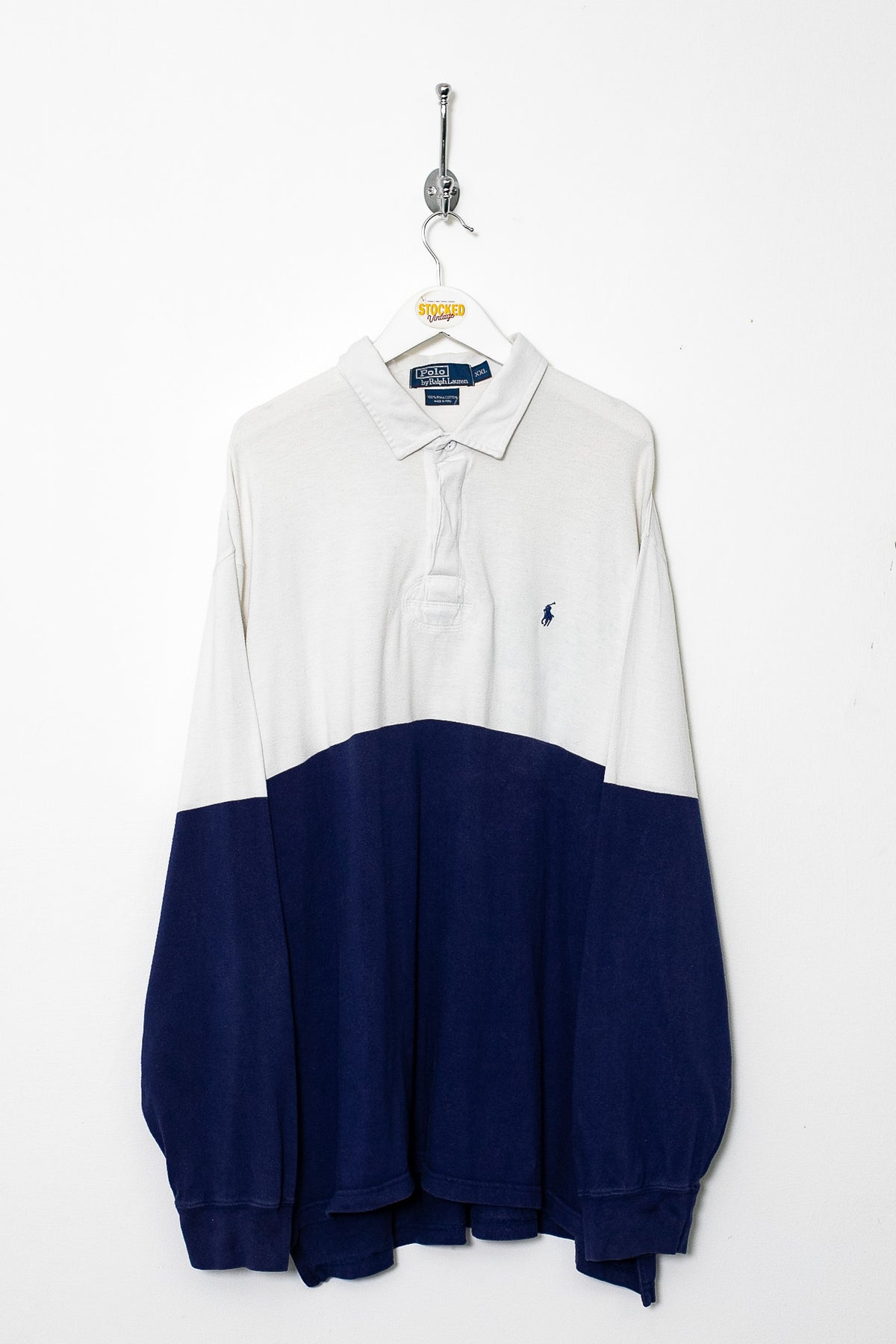 00s Ralph Lauren Long Sleeve Polo shirt (XXL)
