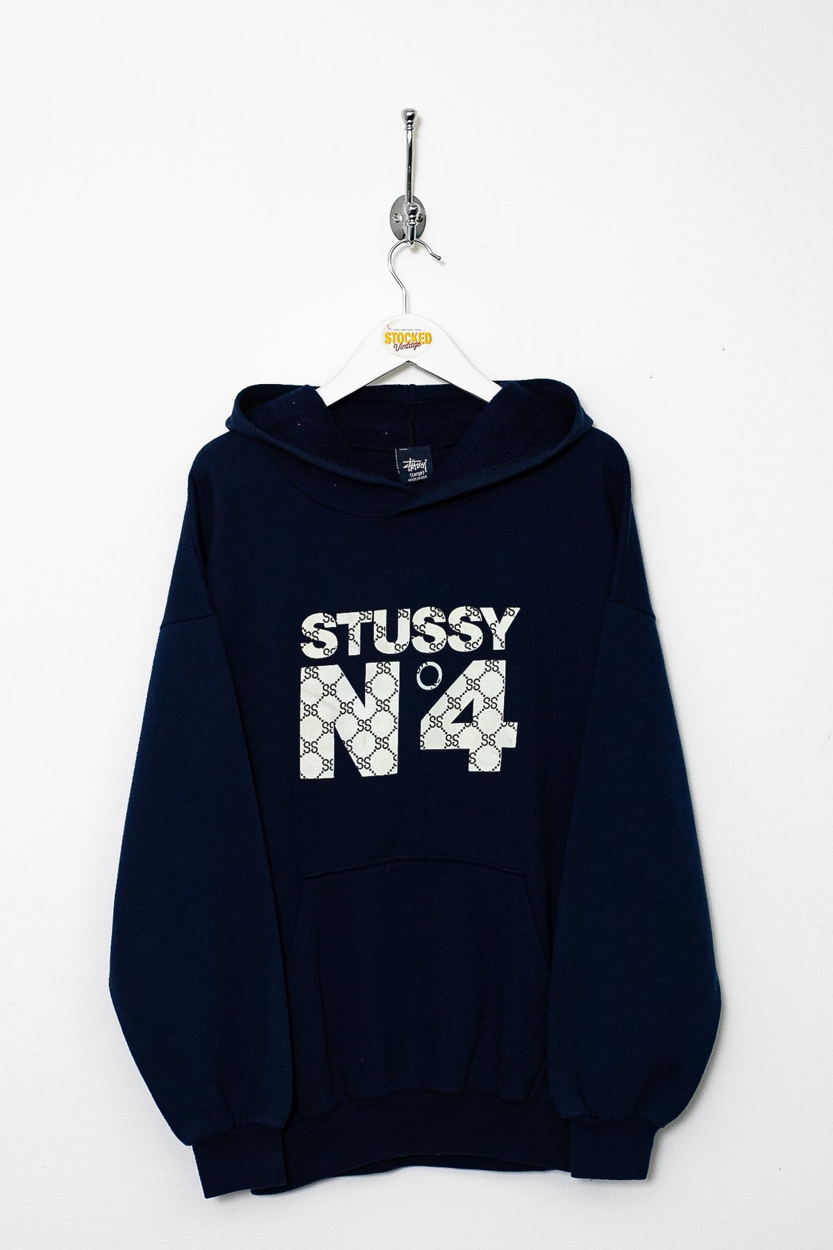 00s Stussy Monogram Hoodie (M)