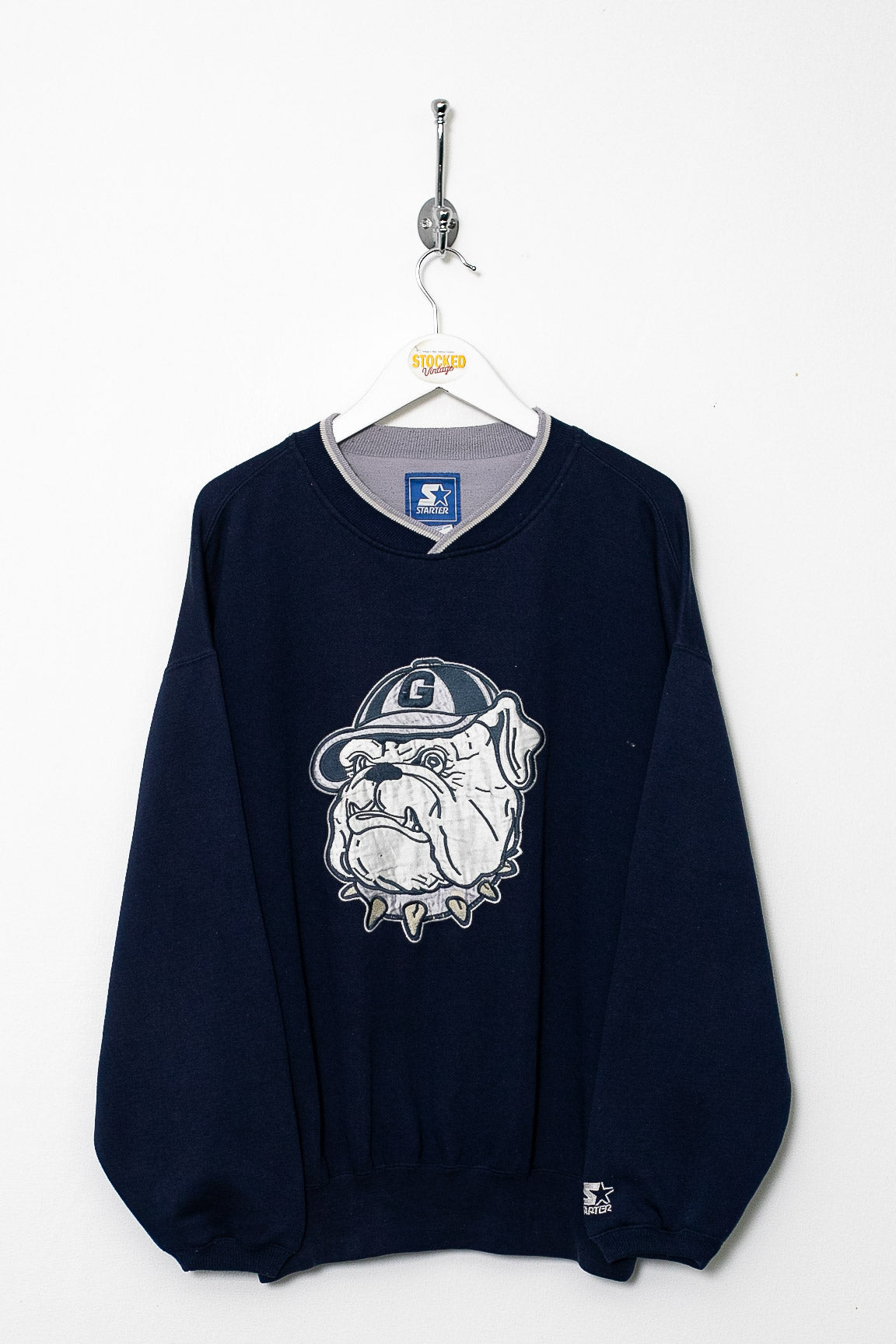 90s Starter Georgetown Hoyas Sweatshirt (M)