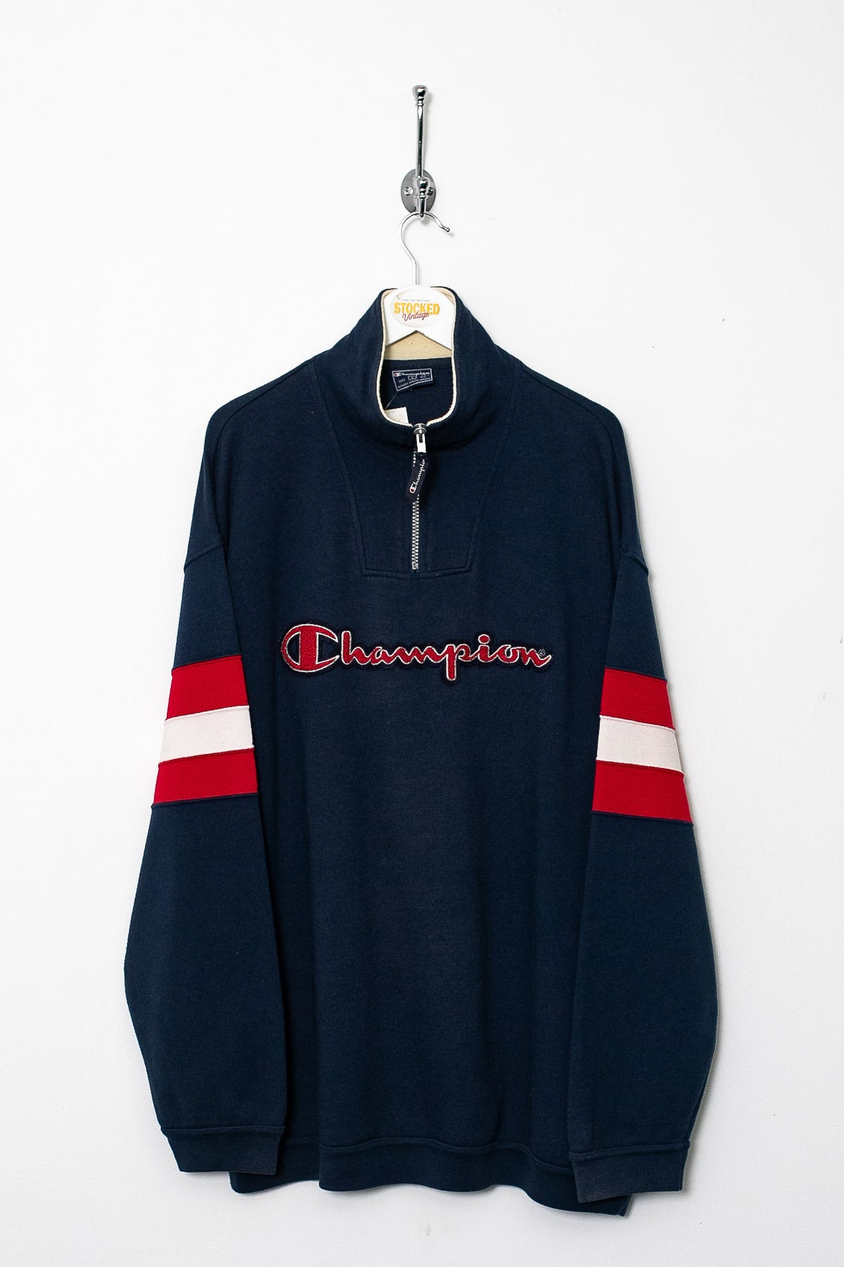 00s Champion 1/4 Zip Sweatshirt (XL)