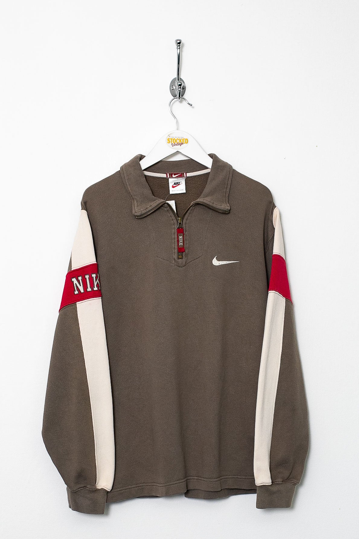 90s Nike 1/4 Zip Sweatshirt (S)