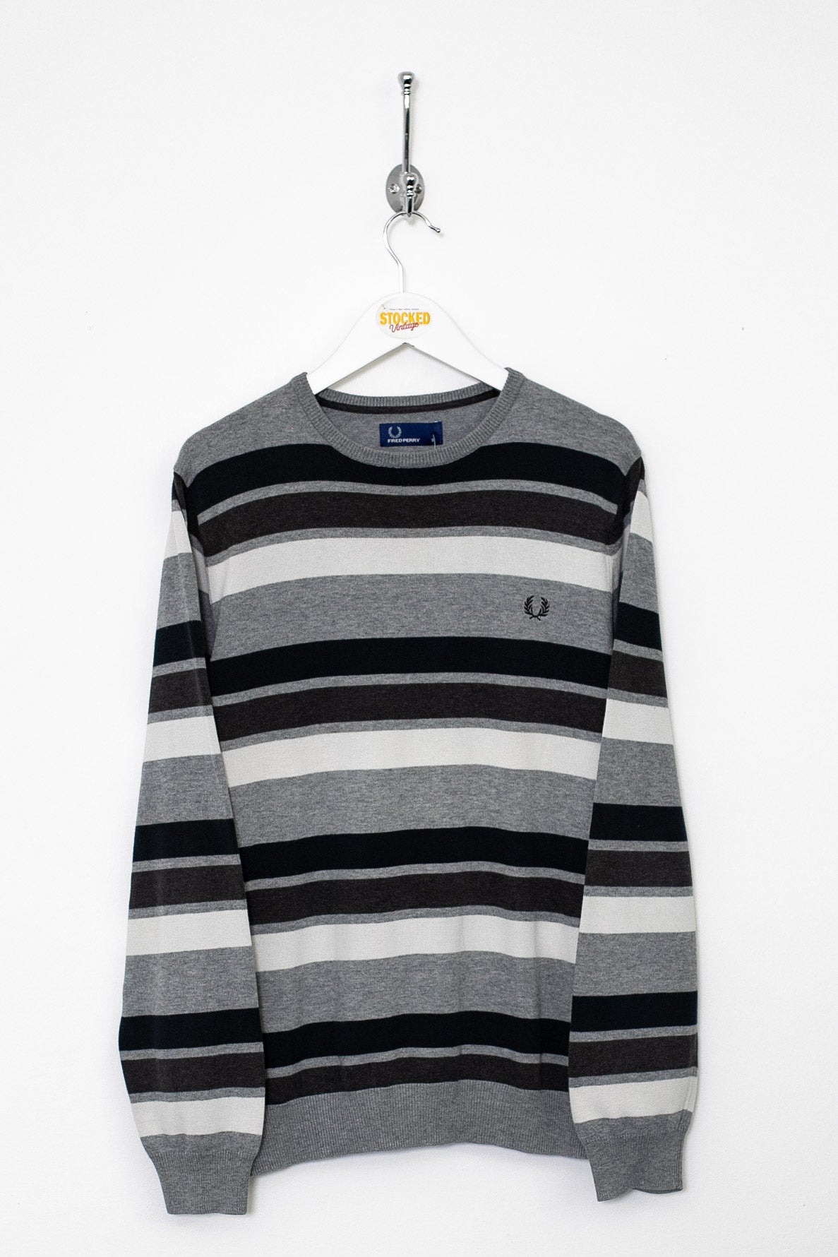 Fred perry striped jumper best sale