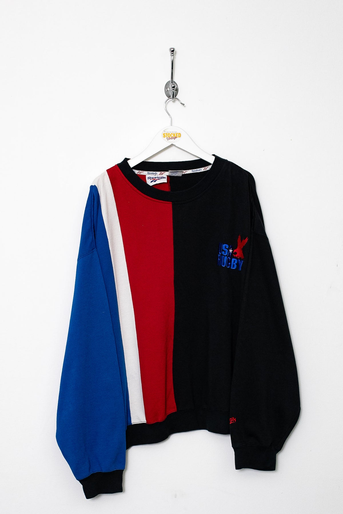 00s Reebok USA Rugby Sweatshirt (L)