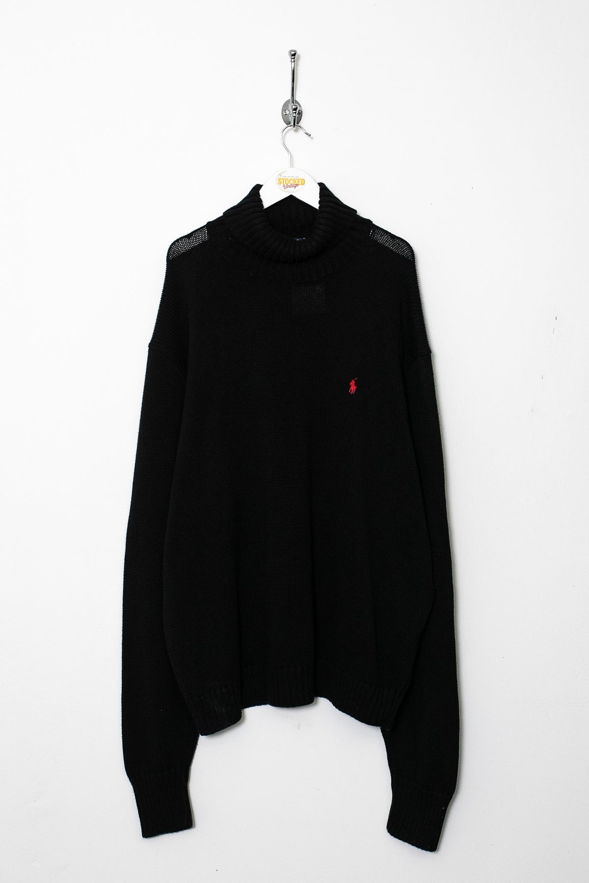 00s Ralph Lauren Turtle Neck Knit Jumper (XXL)
