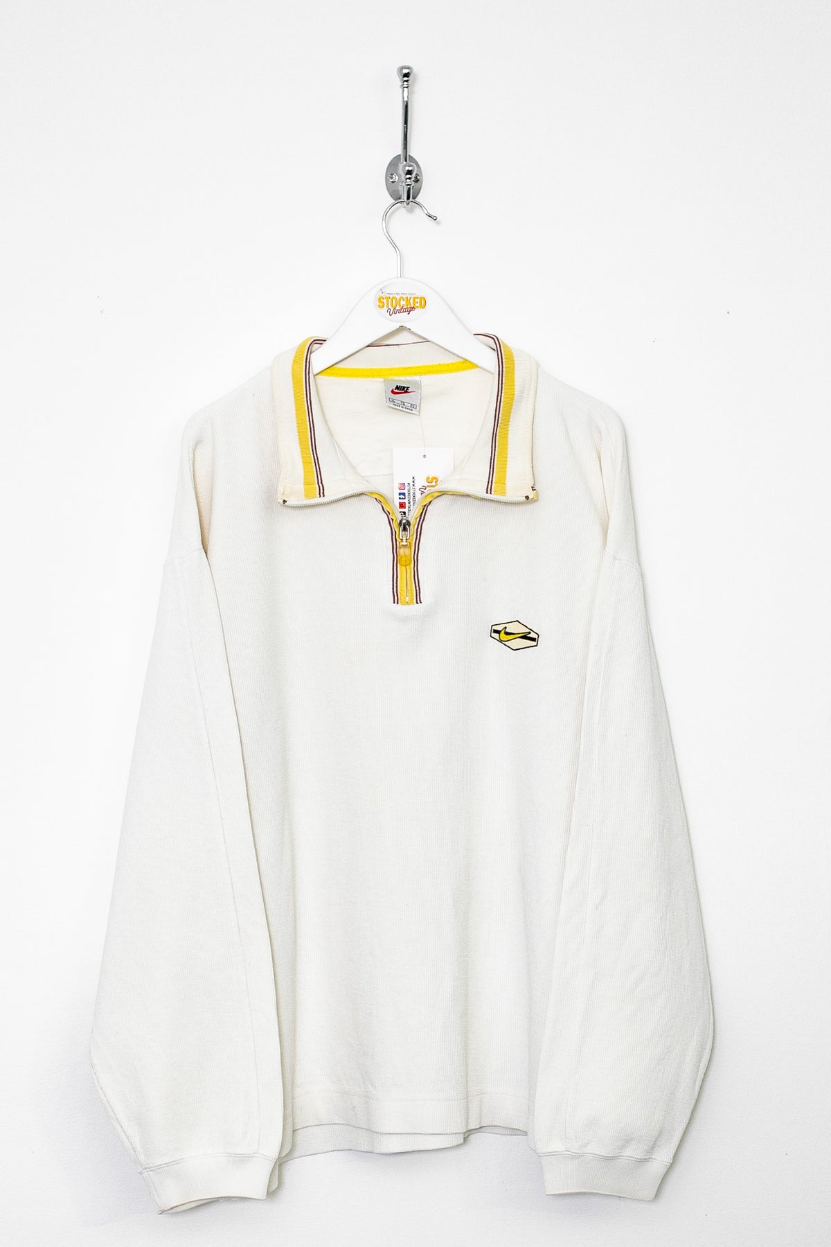 90s Nike 1/4 Zip Sweatshirt (L)