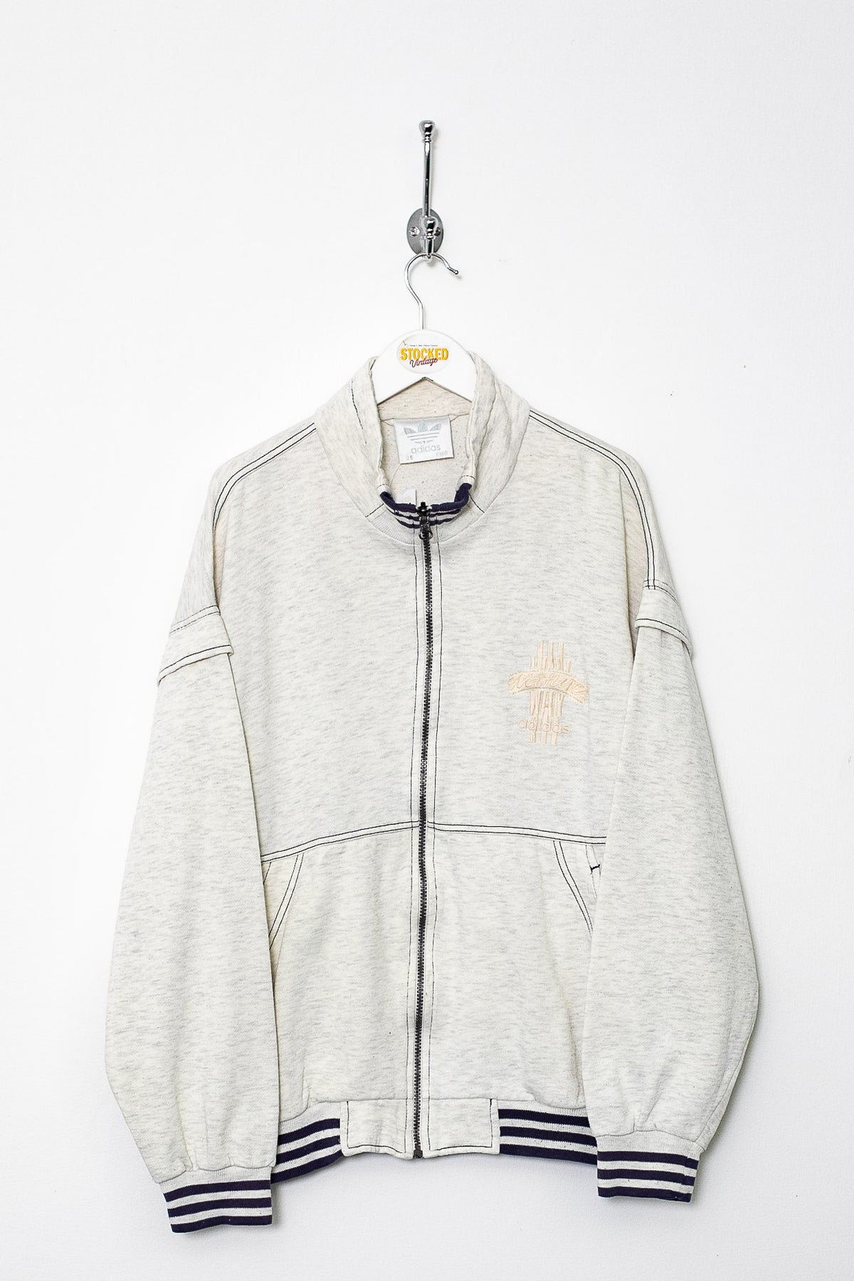 90s Adidas Zipped Sweatshirt (M)