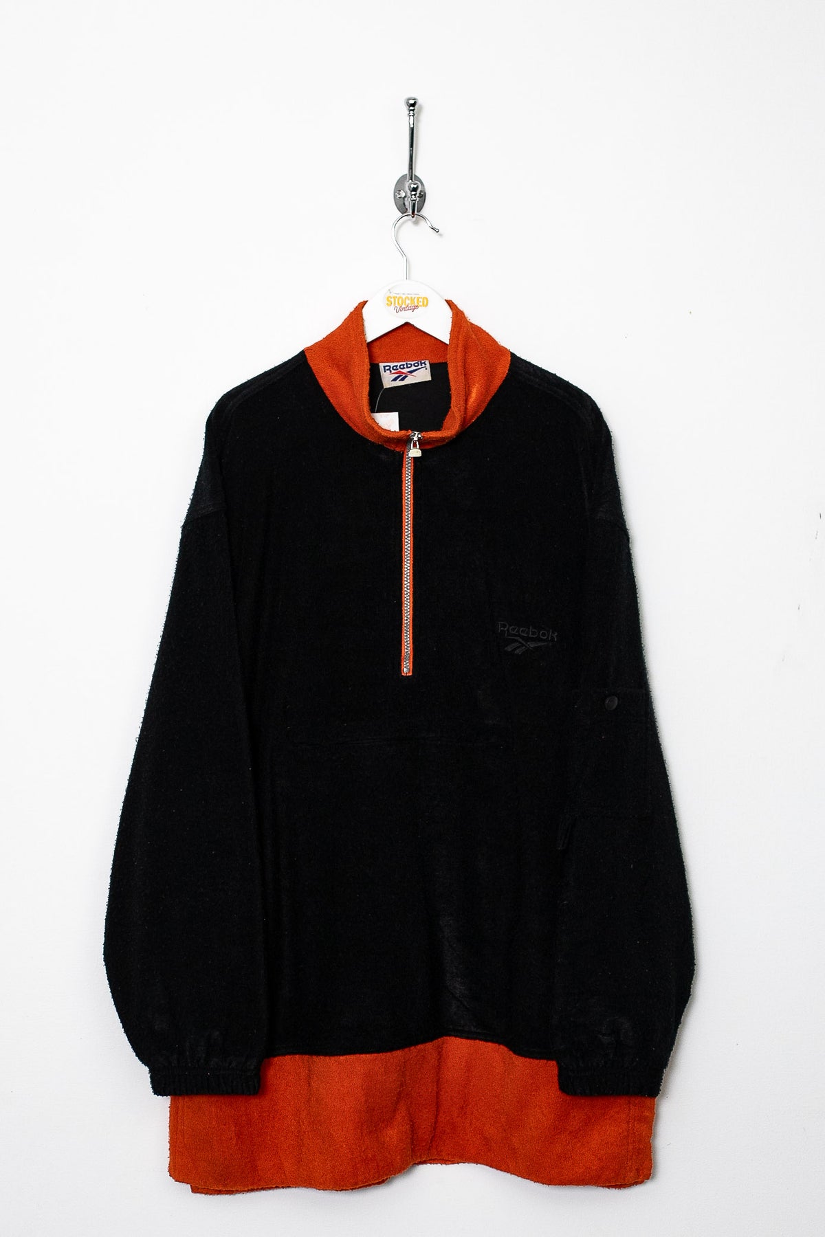 00s Reebok 1/4 Zip Fleece (XL)