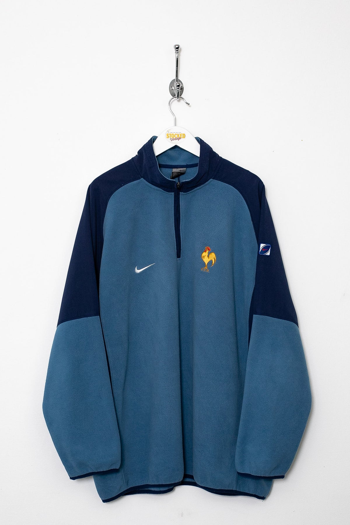 00s Nike France Rugby 1/4 Zip Fleece (XL)