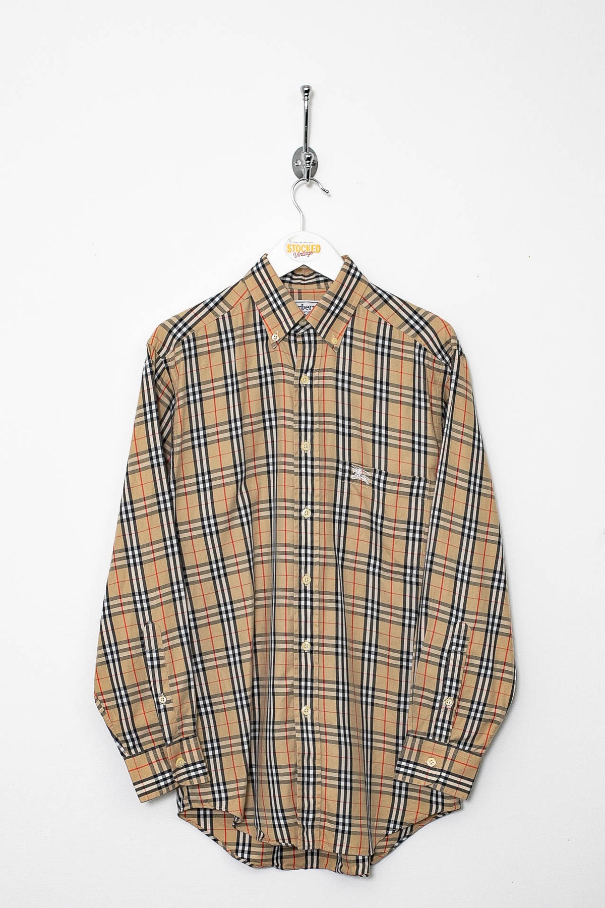 90s Burberry Nova Check Shirt (S)