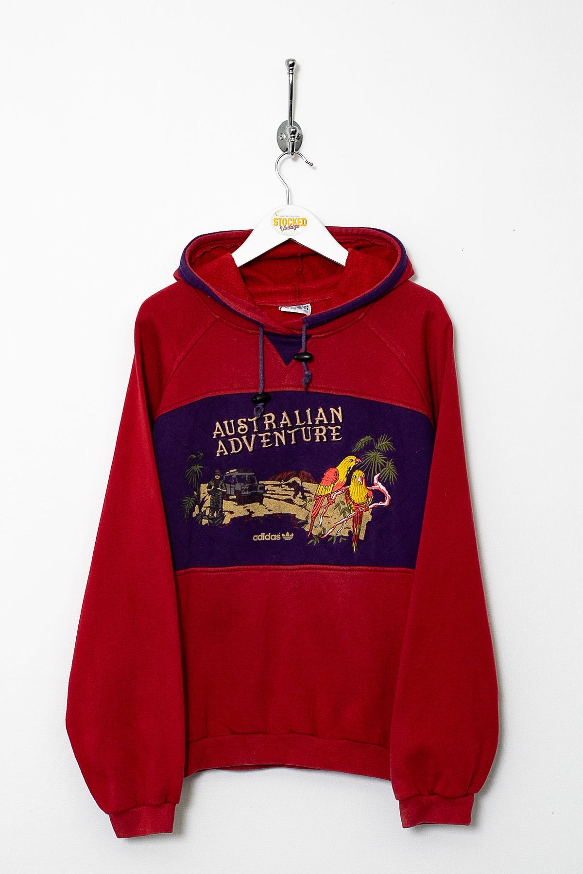 Rare 80s Adidas Australian Adventure Hoodie (M)