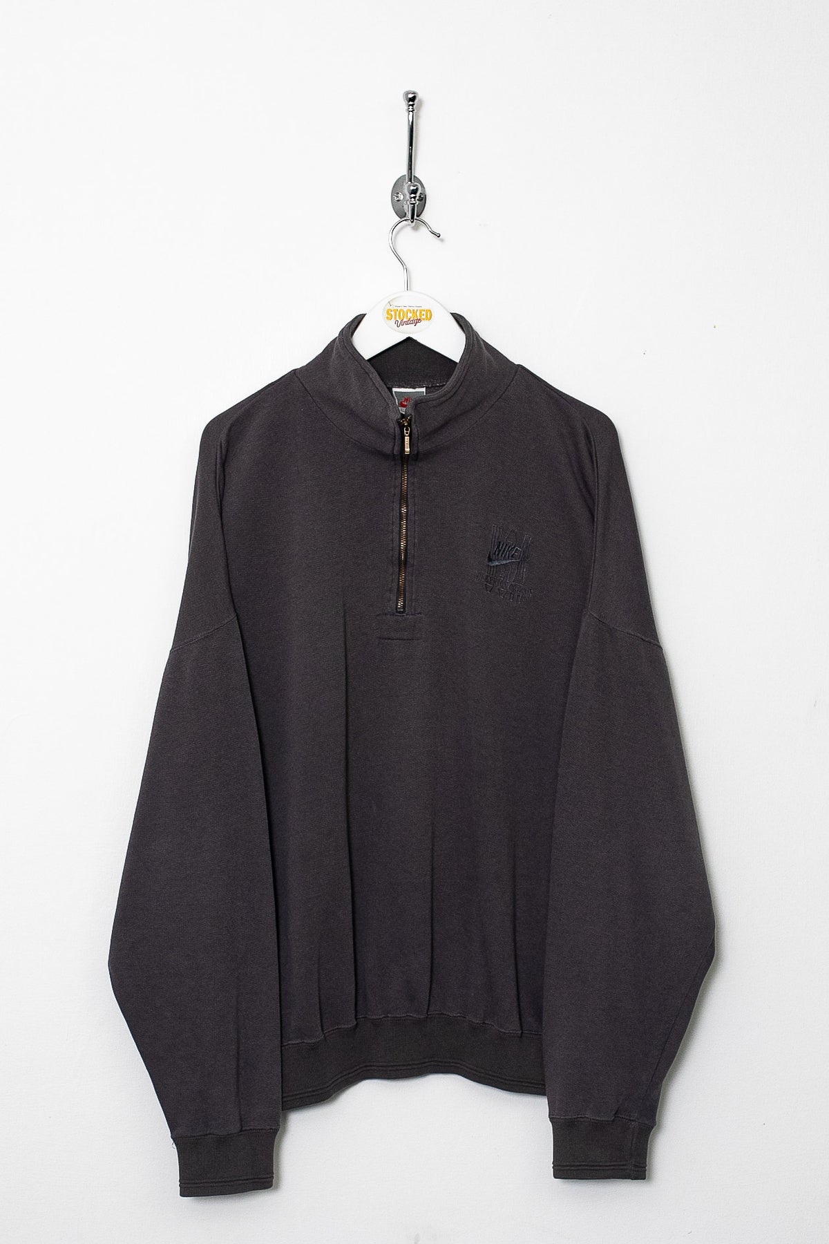 90s Nike 1/4 Zip Sweatshirt (XL)