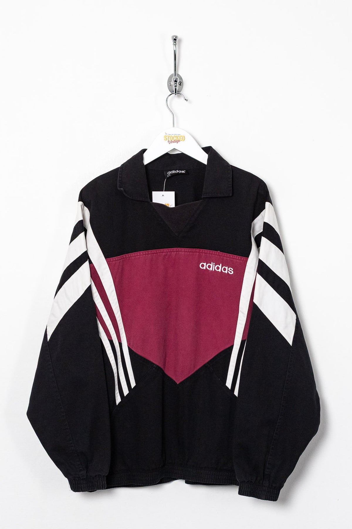 90s Adidas Drill Pullover (M)