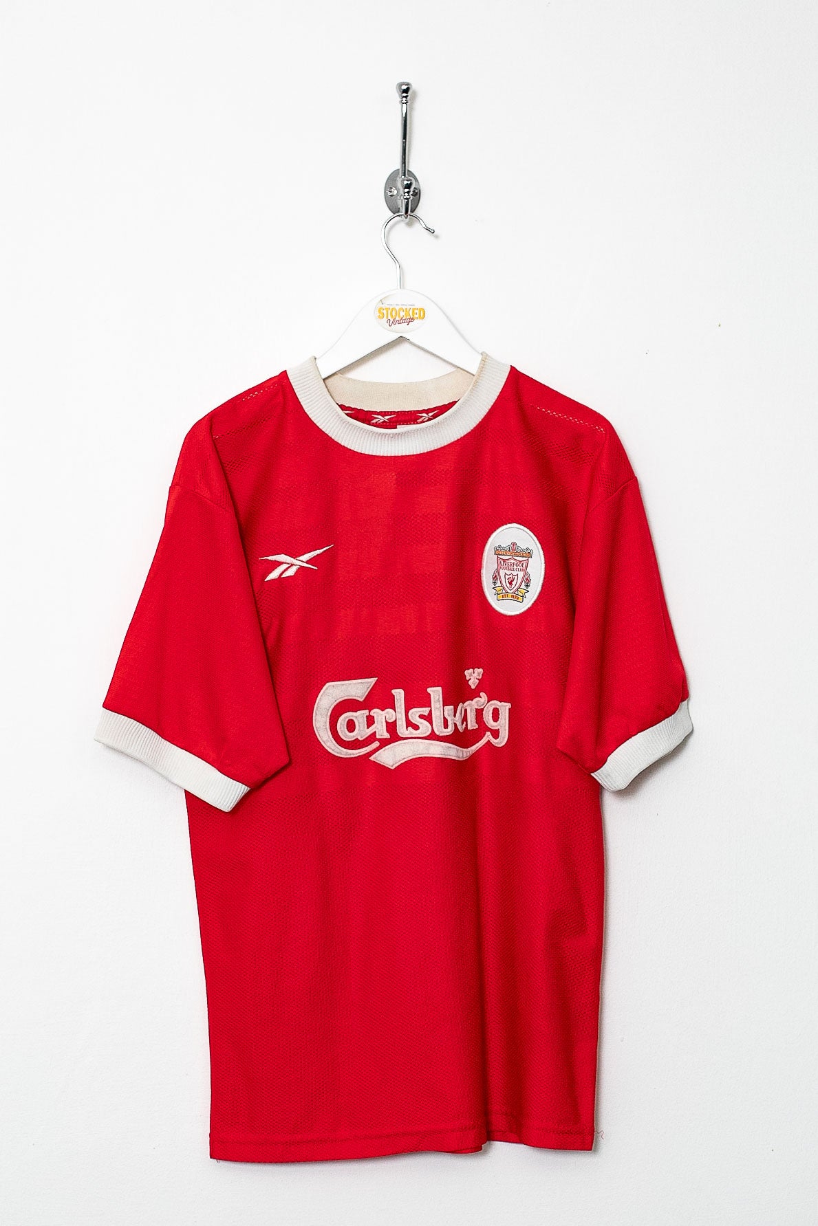 1998/00 Reebok Liverpool Home Shirt (S)