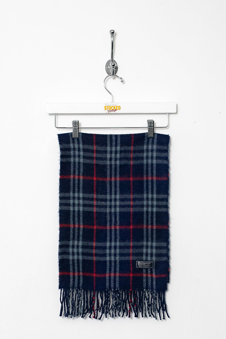 00s Burberry Nova Check Cashmere Scarf