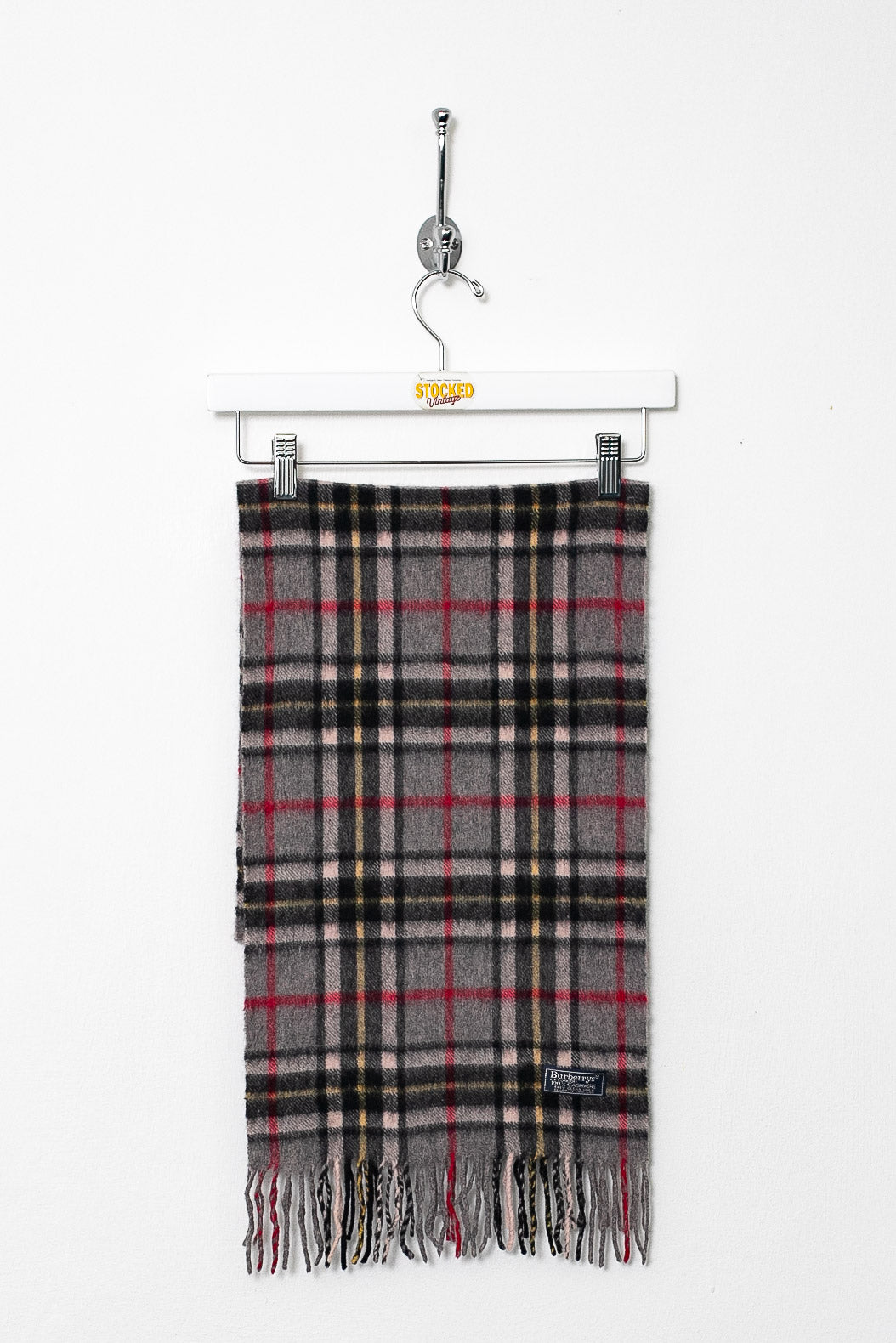 00s Burberry Nova Check Cashmere Scarf
