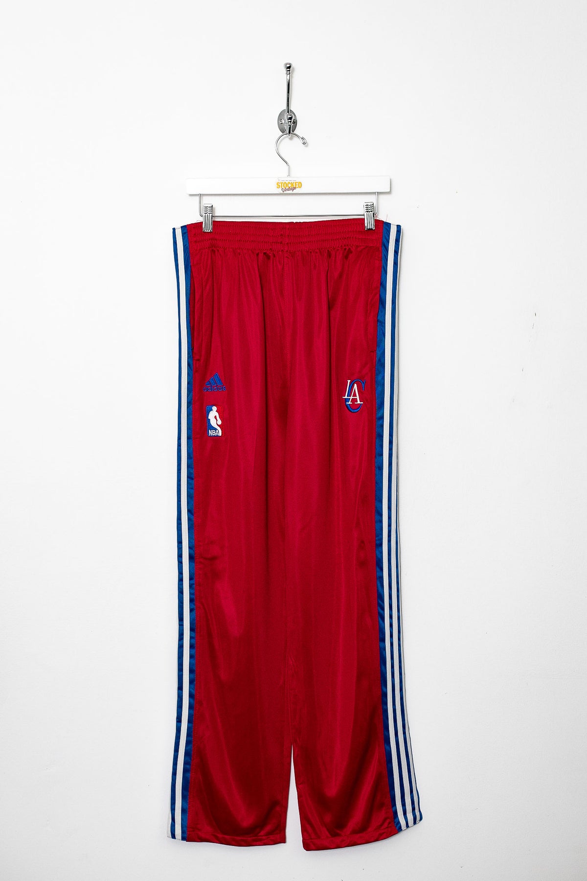 00s Adidas NBA Los Angeles Clippers Tracksuit Bottoms (W32)