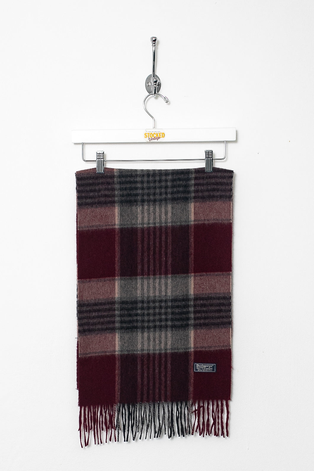 00s Burberry Nova Check Cashmere Scarf