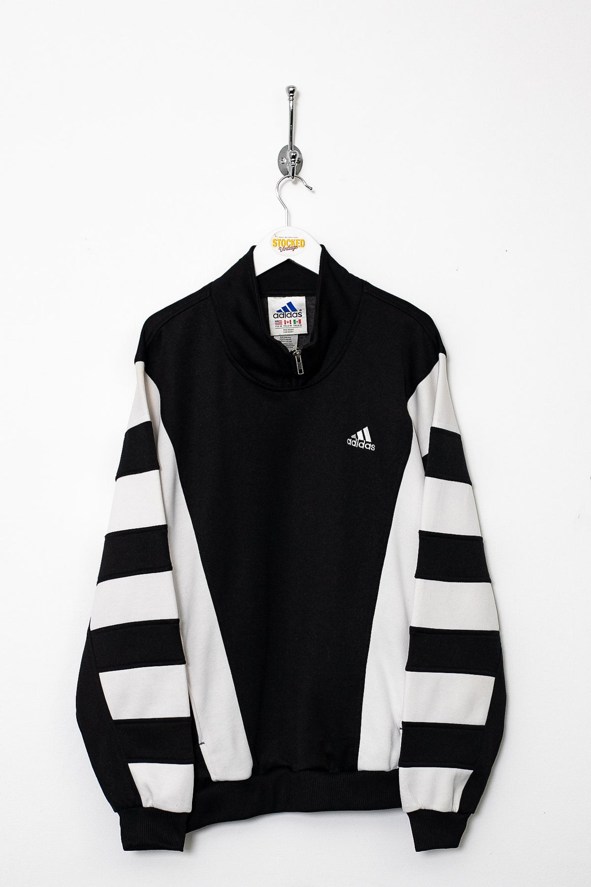 00s Adidas 1/4 Zip Pullover (M)