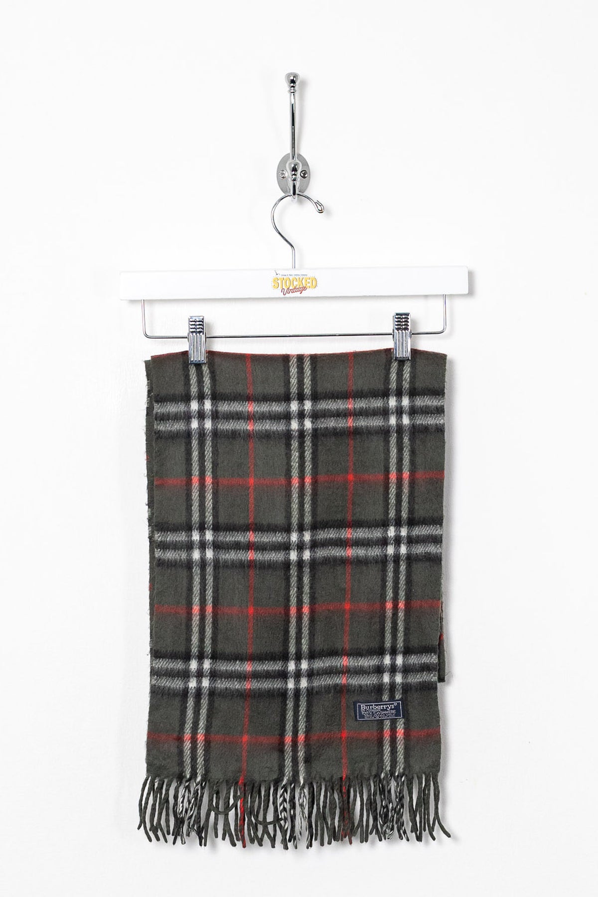 00s Burberry Nova Check Cashmere Scarf