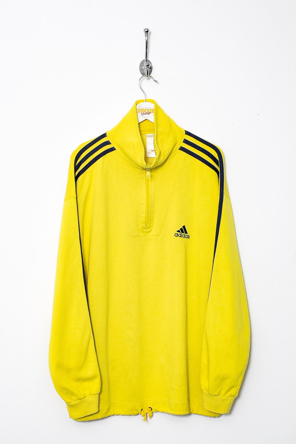 00s Adidas 1/4 Zip Sweatshirt (M)