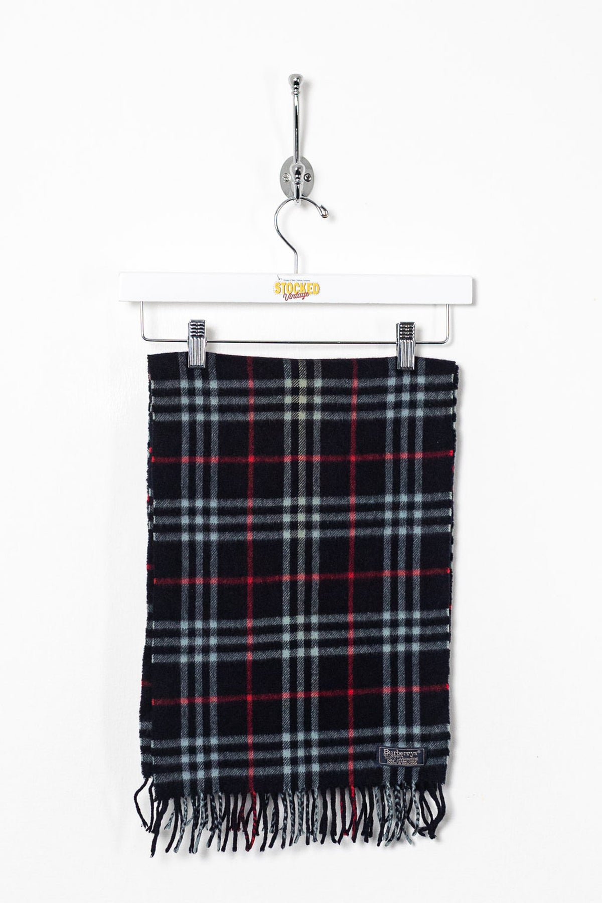 00s Burberry Nova Check Cashmere Scarf