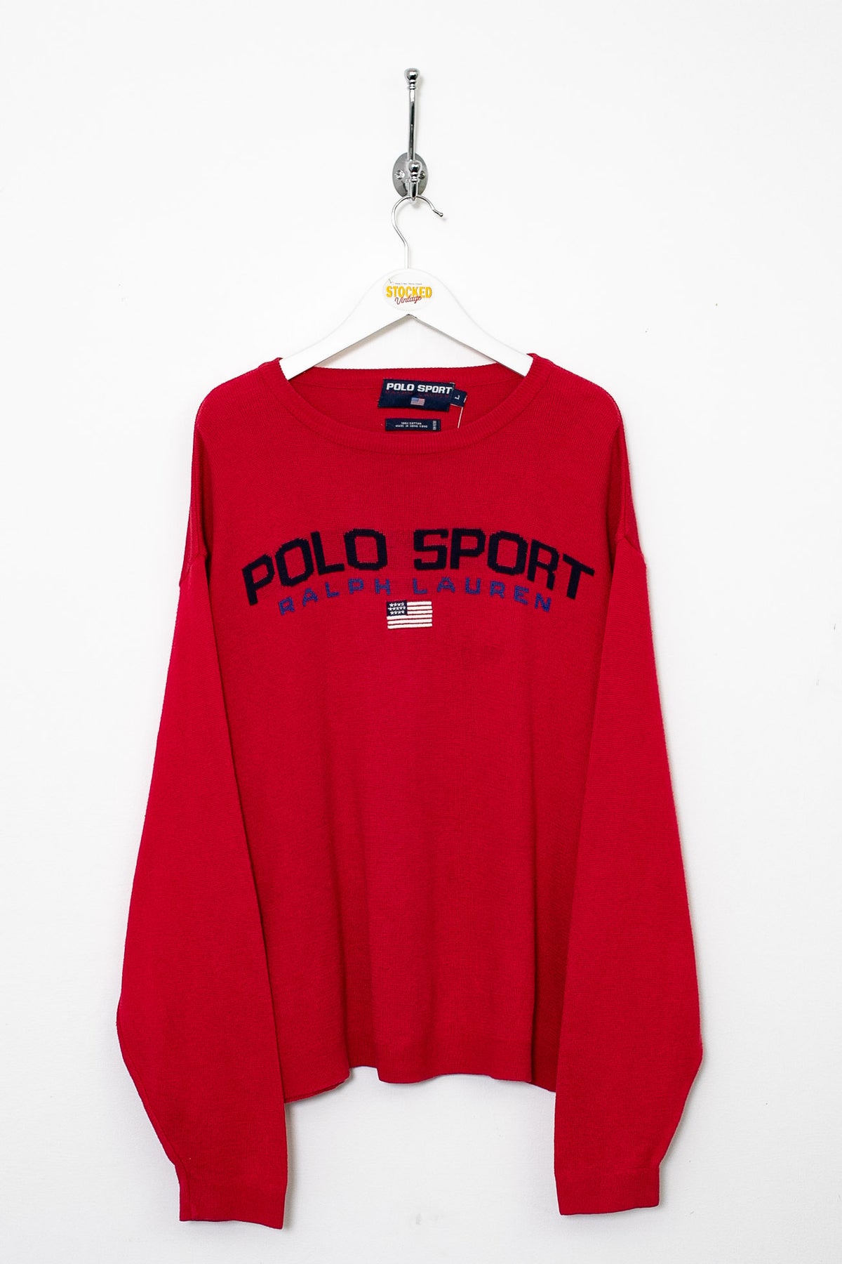 00s Ralph Lauren Polo Sport Knit Jumper (L)