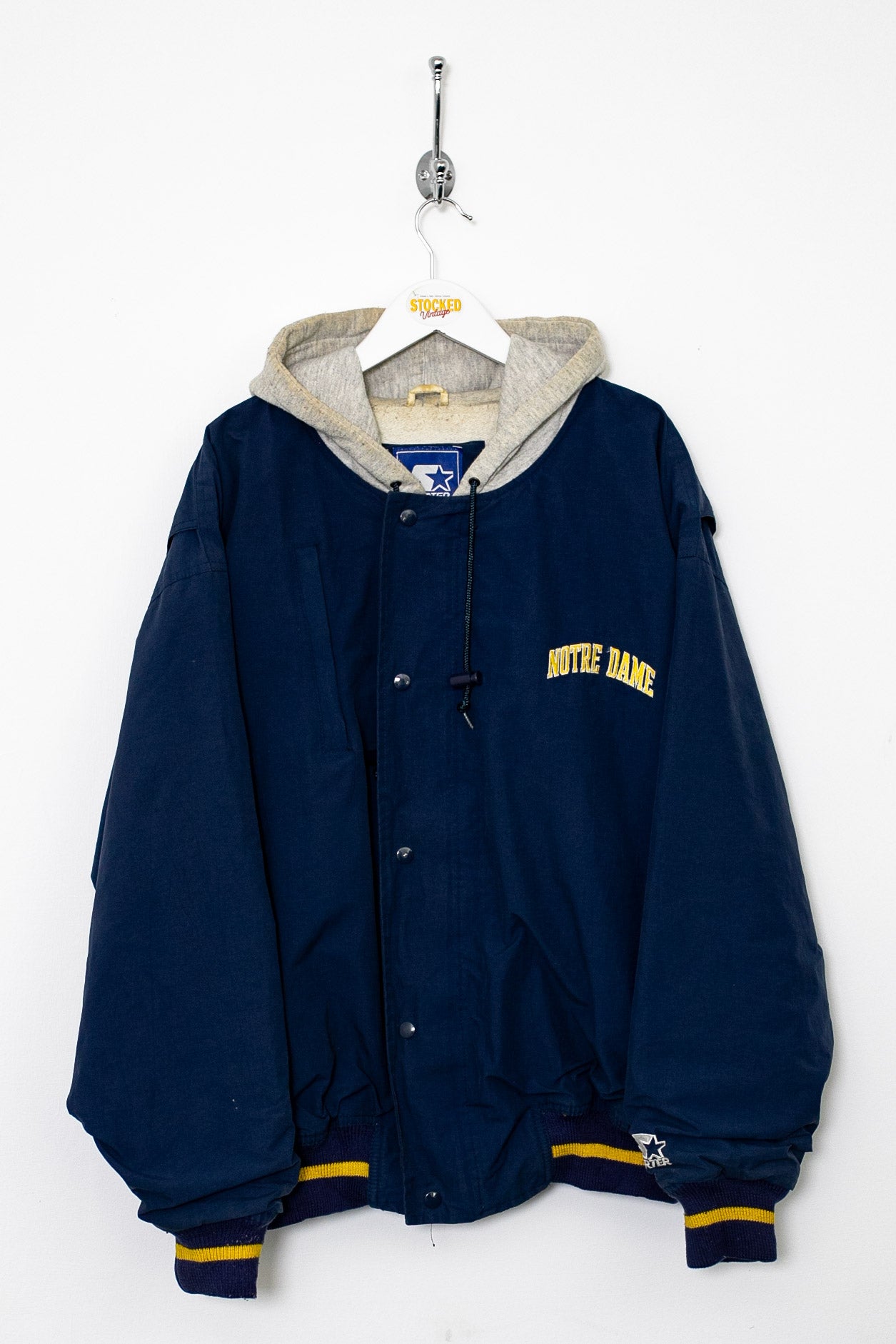 Notre dame sale zip up jacket