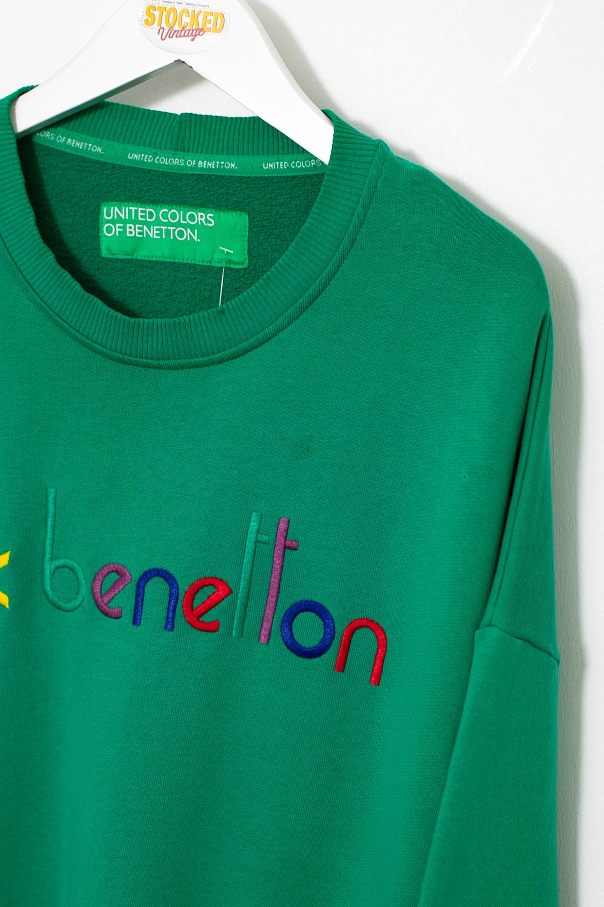 Vintage Benetton United order Colors Hoodie Sweatshirt, XL