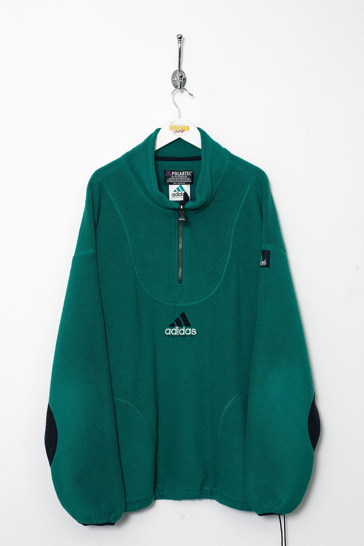 90s Adidas Equipment 1/4 Zip Fleece (XL)