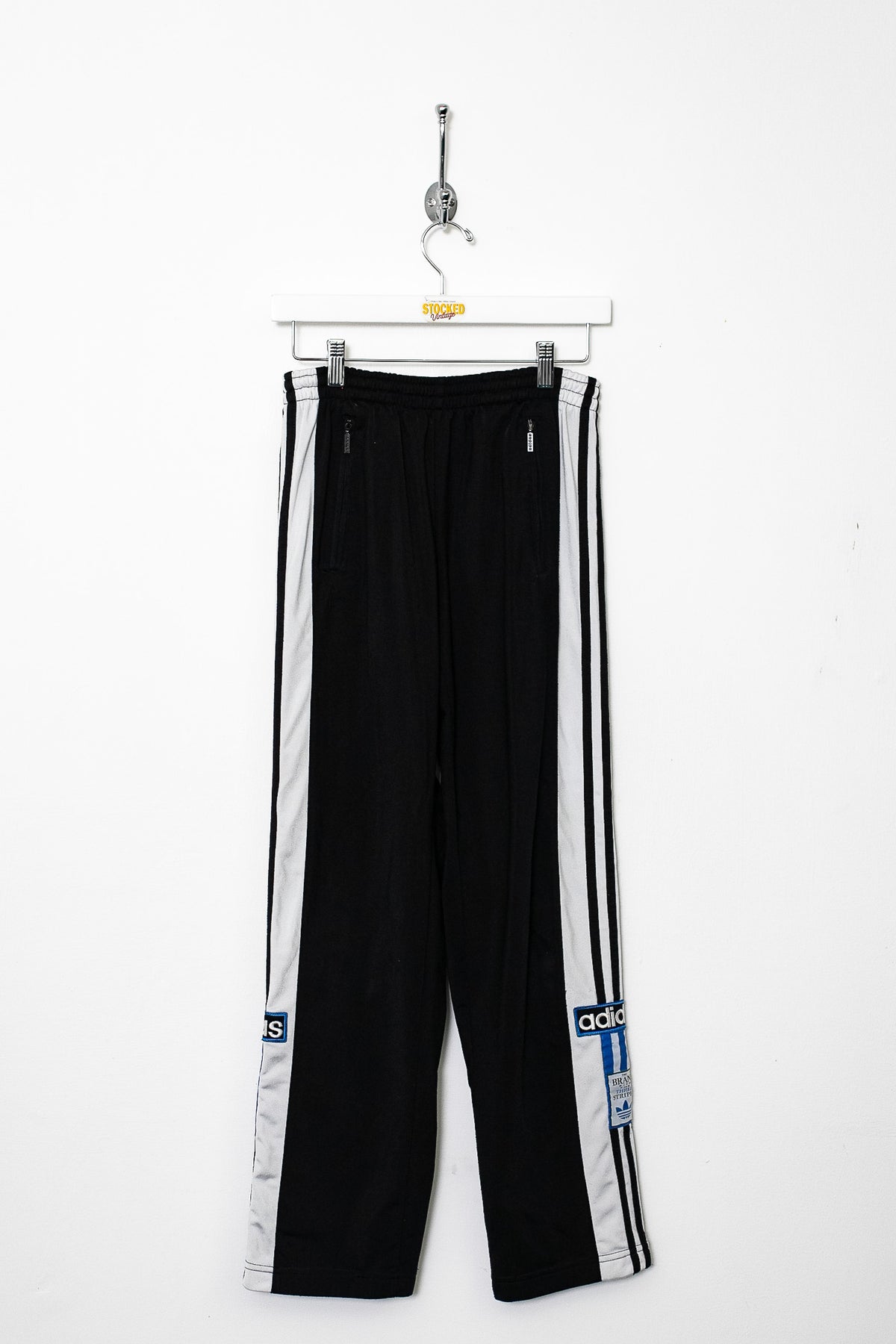 90s Adidas Popper Tracksuit Bottoms (W30)