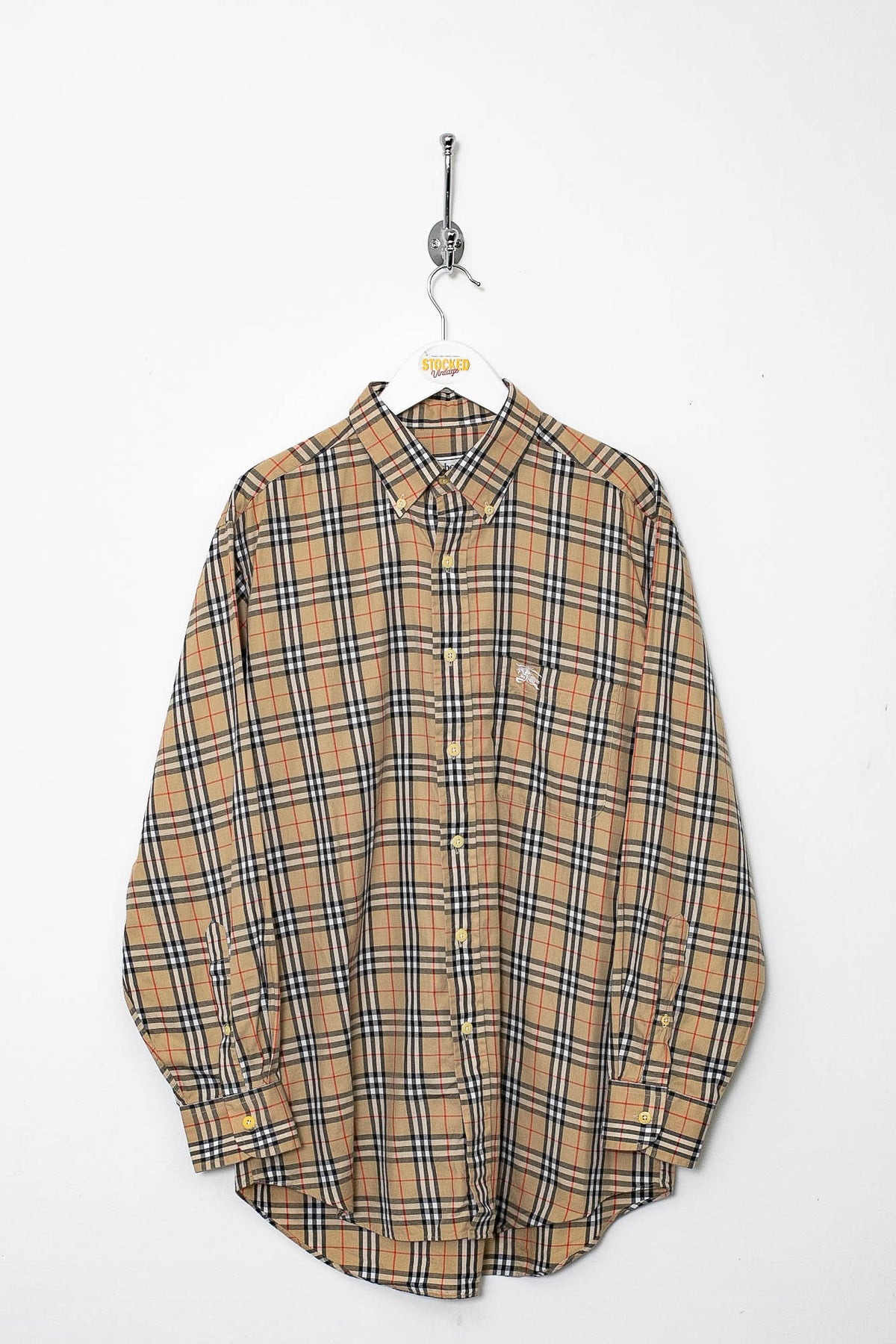 90s Burberry Nova Check Shirt (M)