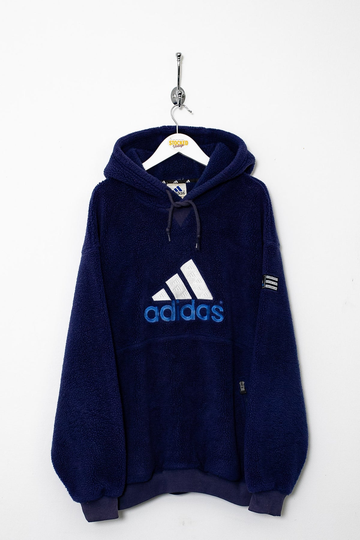 00s Adidas Sherpa Fleece Hoodie (L)